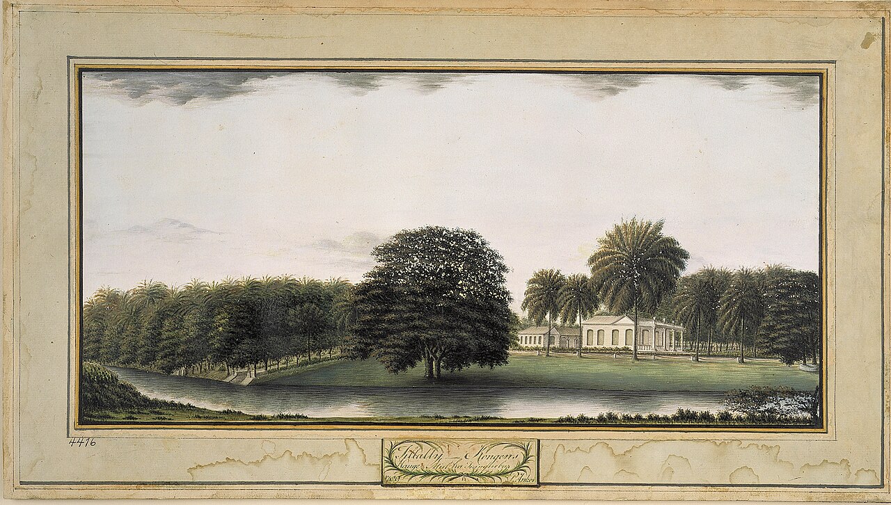 Tillally, the governor`s country residence by Peter Anker