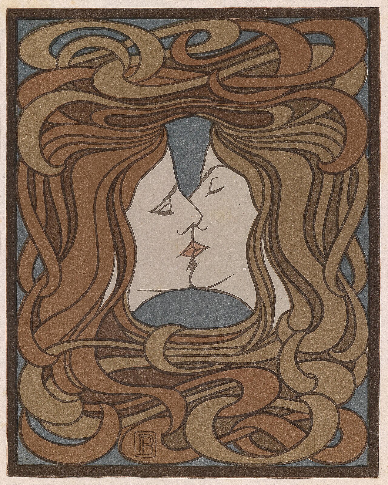 The Kiss by Peter Behrens