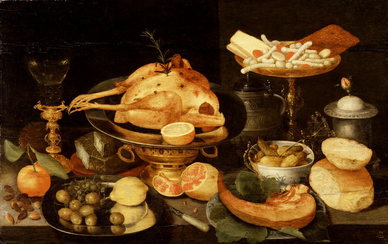 Still Life with a Meal by Peter Binoit