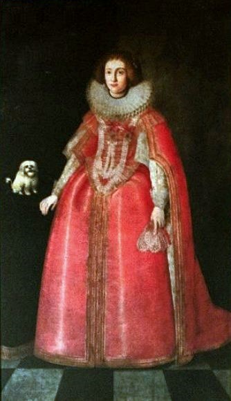 Portrait of Anne Catherine Constance Vasa by Peter Danckerts de Rij
