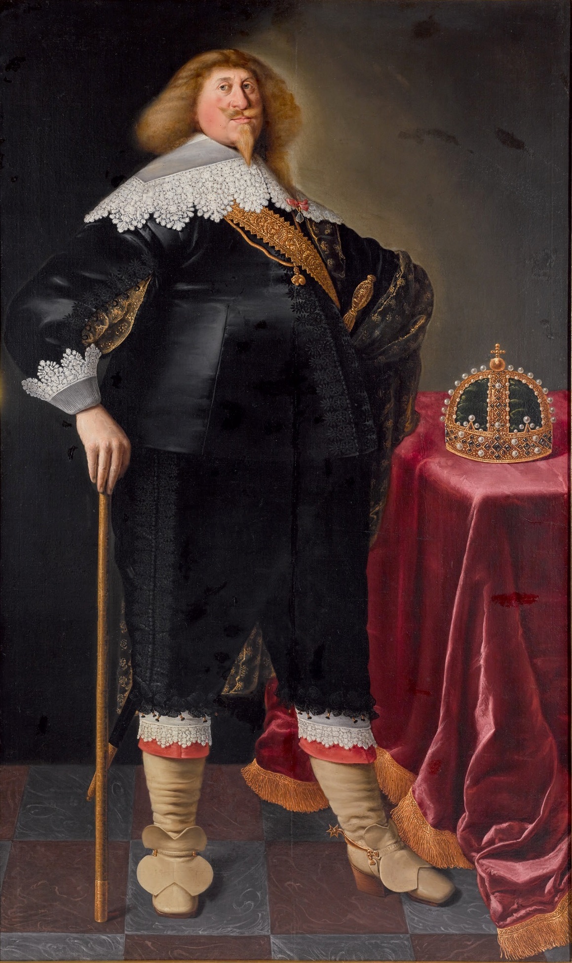 Portrait of King Władysław IV Vasa by Peter Danckerts de Rij