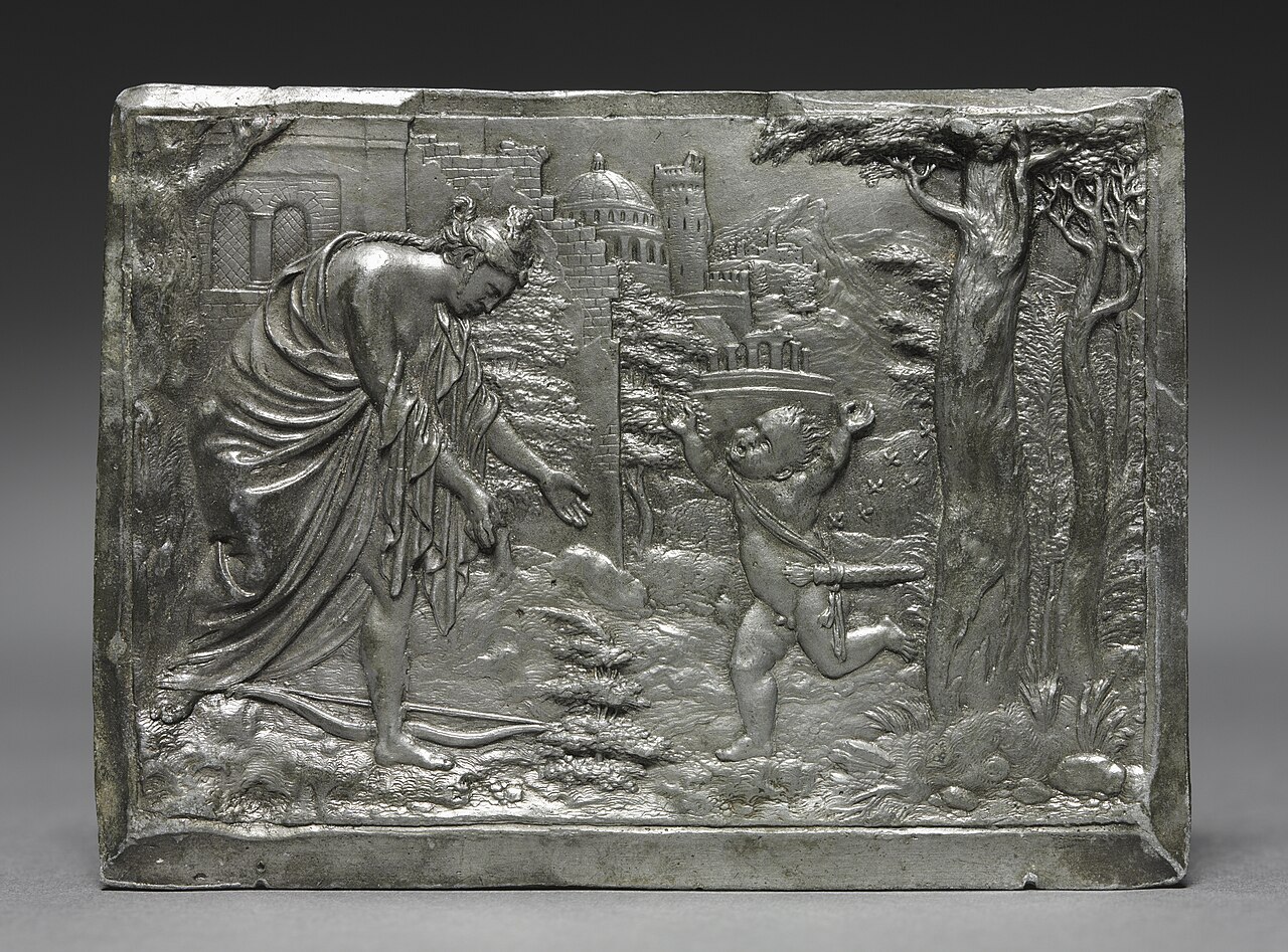 Cupid Complaining to Venus by Peter Flötner