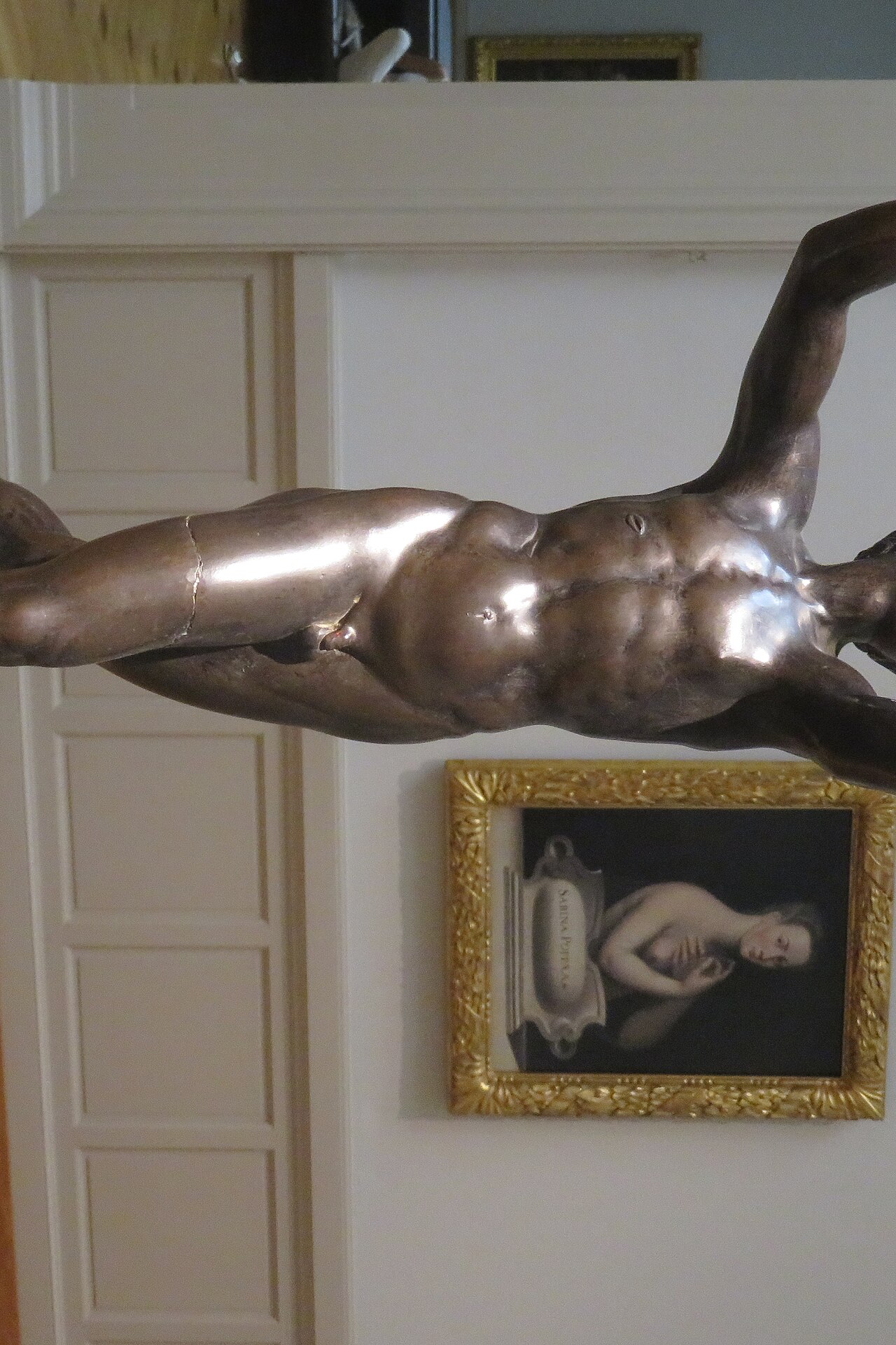 Jeune homme blessé, fuyant by Peter Flötner