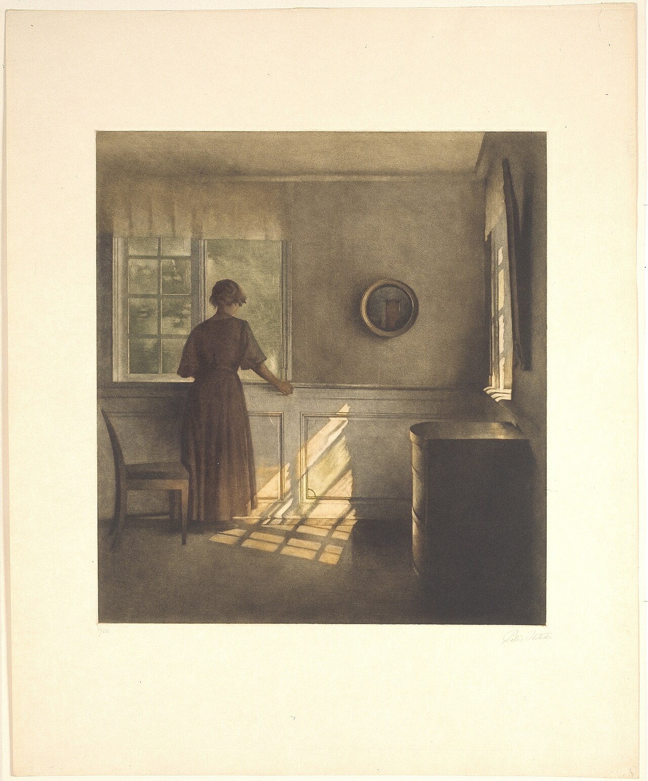 Morning sun by Peter Ilsted