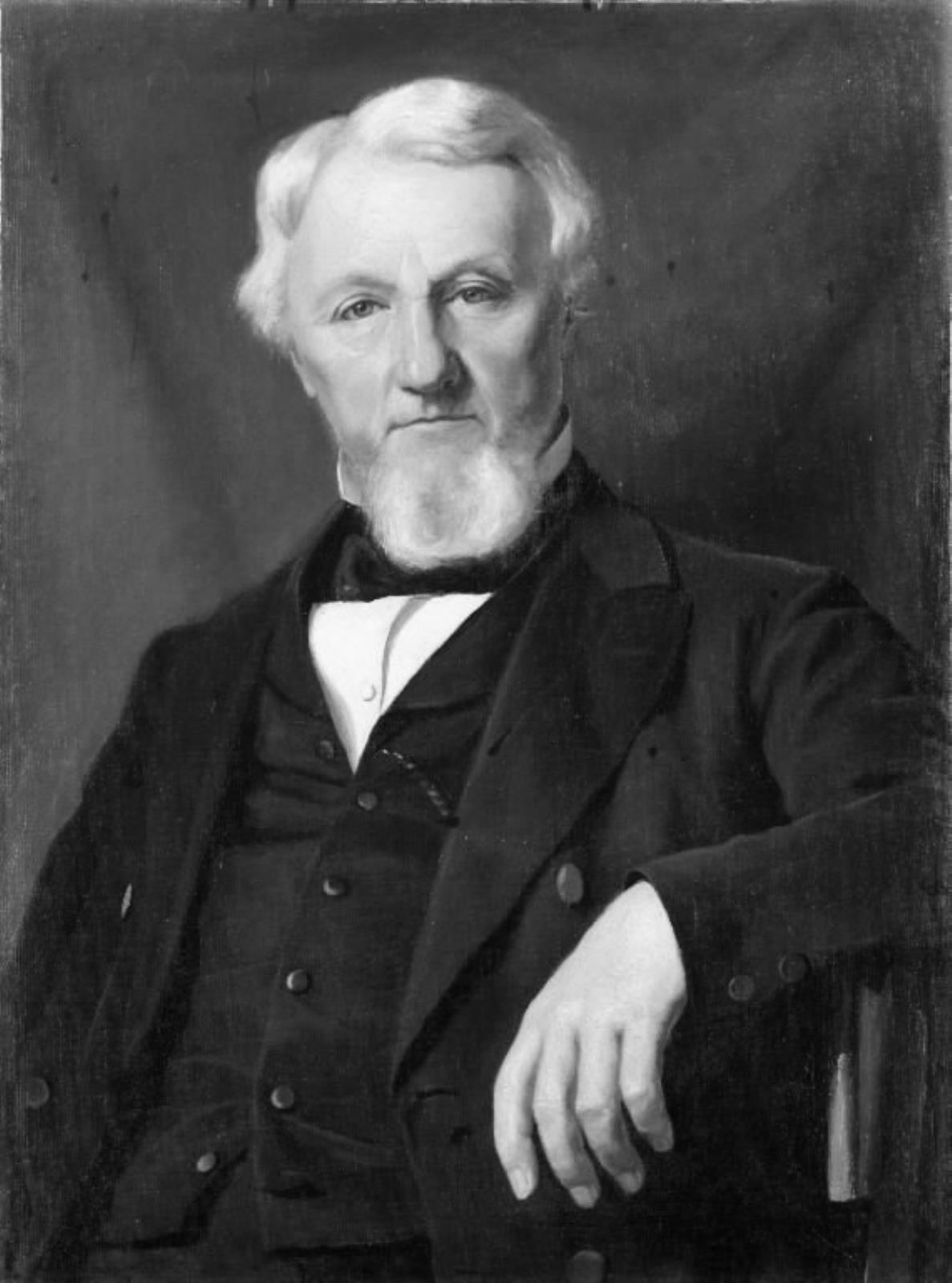 Præsten Gjerløv Christian Krog Schiøler by Peter Ilsted