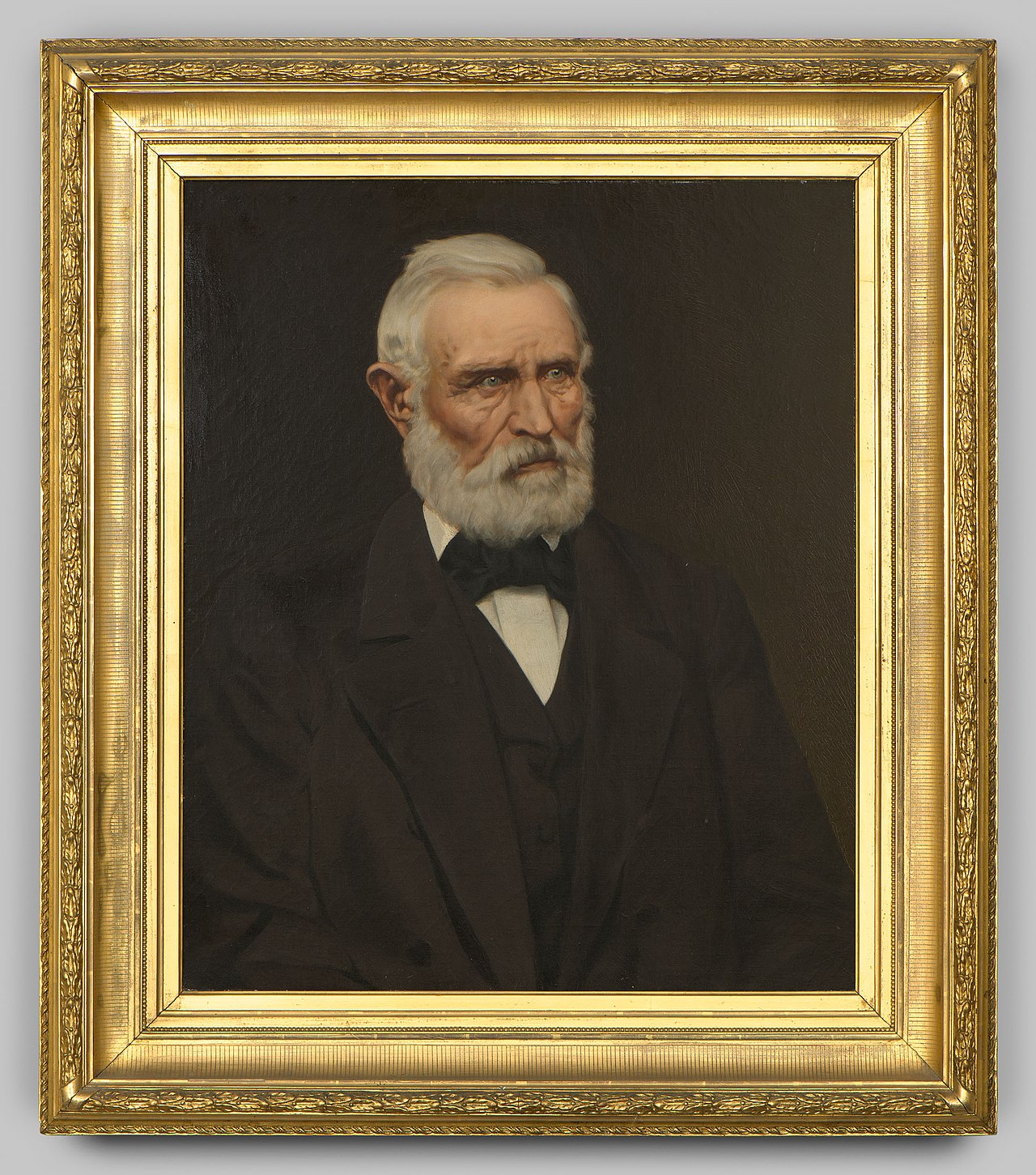 Portrait of Johann Heinrich Wilhelm Lüps (1812-1880) by Peter Janssen