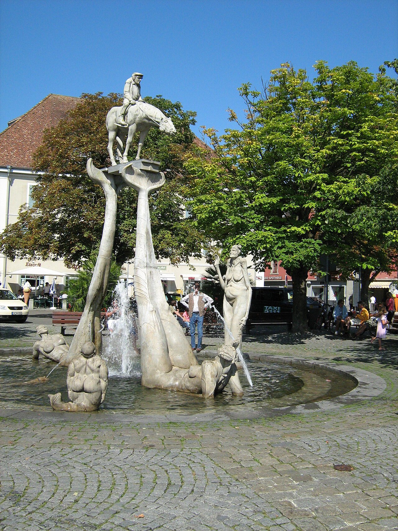 Bodenseereiter by Peter Lenk