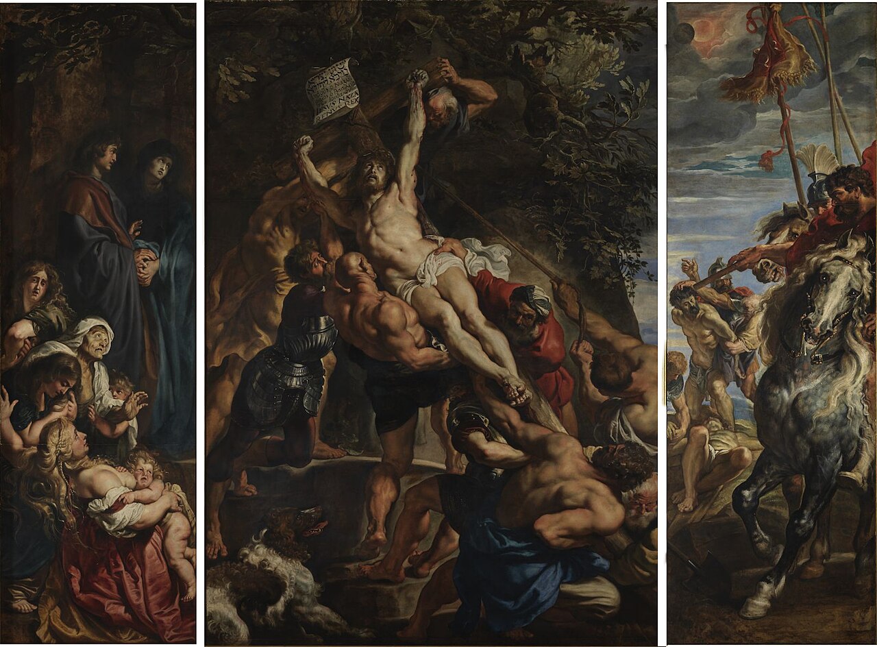 The Elevation of the Cross by Peter Paul Rubens