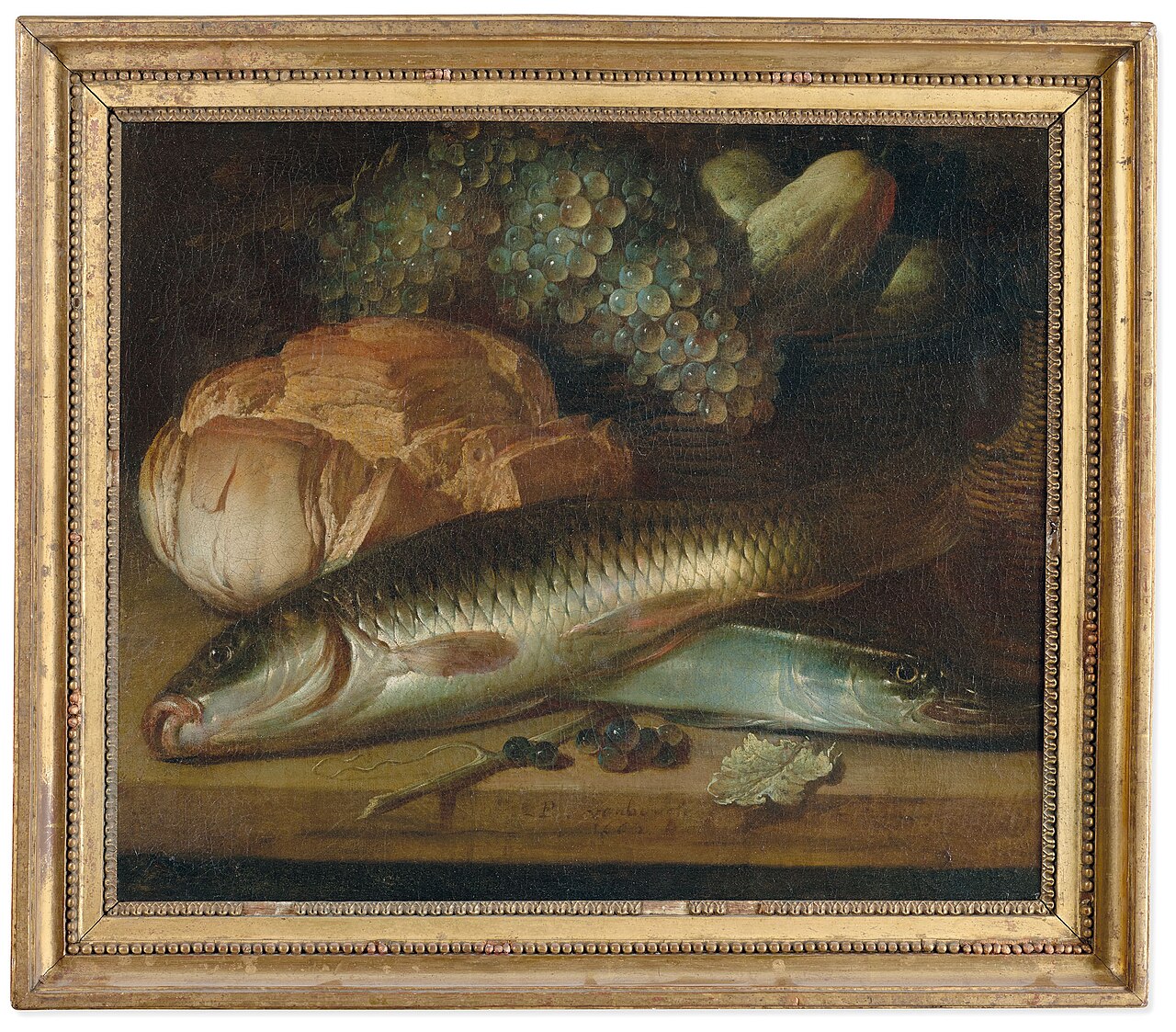 Still life loaf of bread by Peter van Boucle