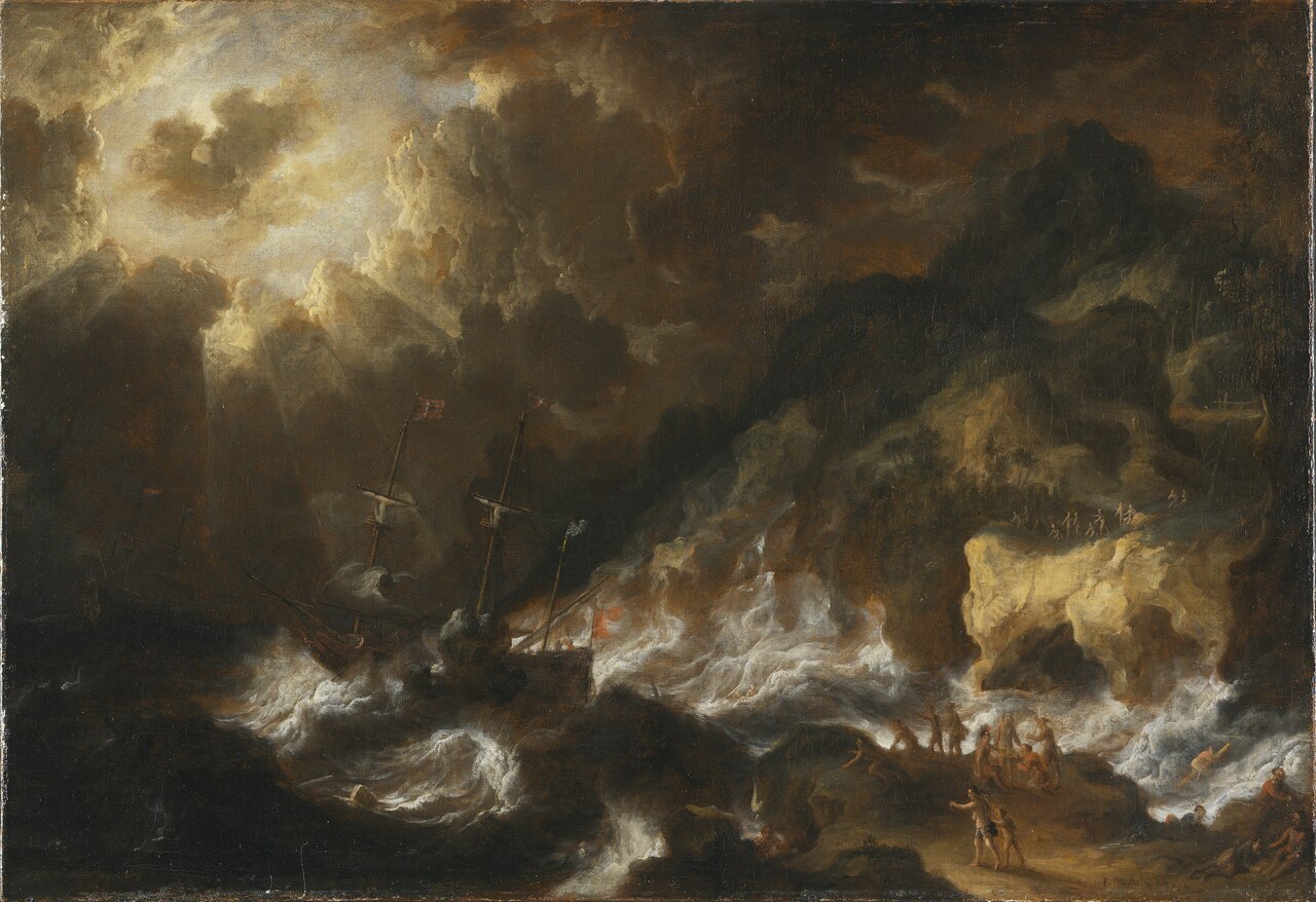 Shipwreck by Peter van de Velde