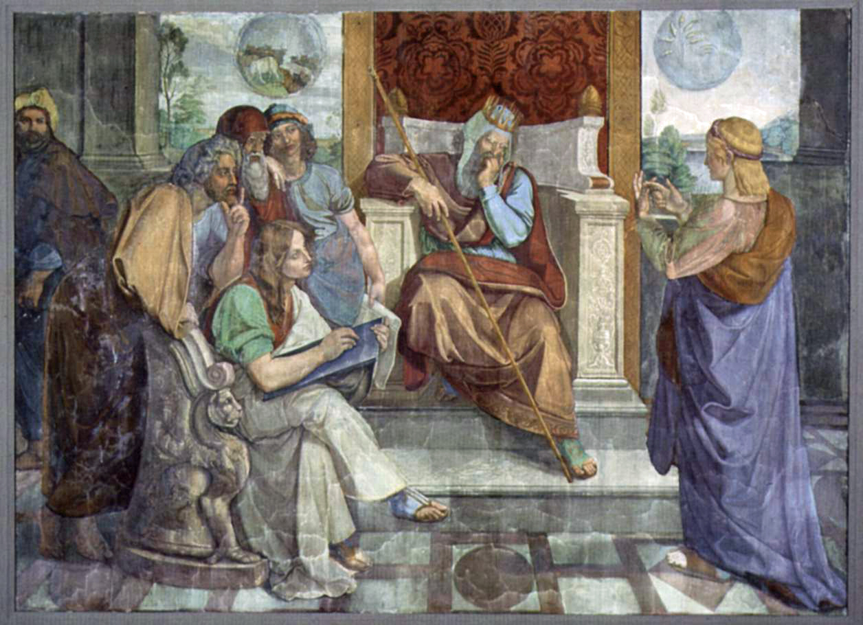 Joseph interpreting the Dreams of Pharaoh by Peter von Cornelius
