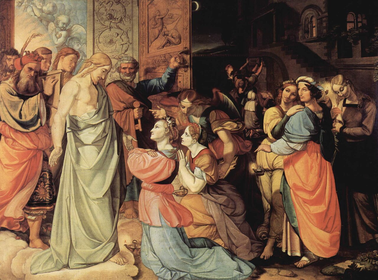 The wise and the foolish virgins by Peter von Cornelius