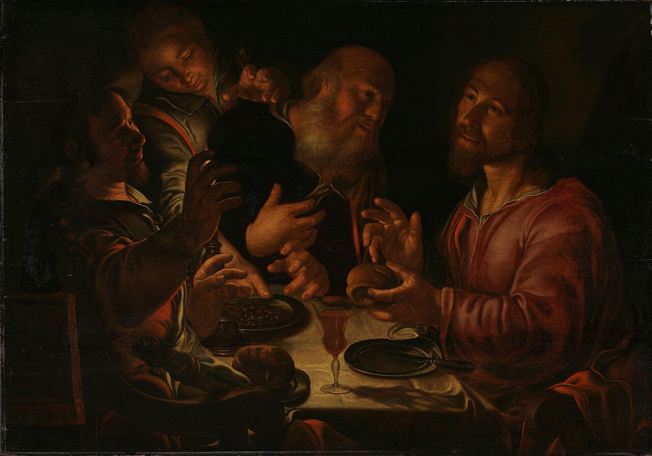 Kristus i Emmaus by Peter Wtewael