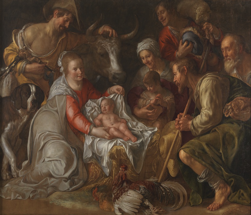 The adoration of the shepherds by Peter Wtewael