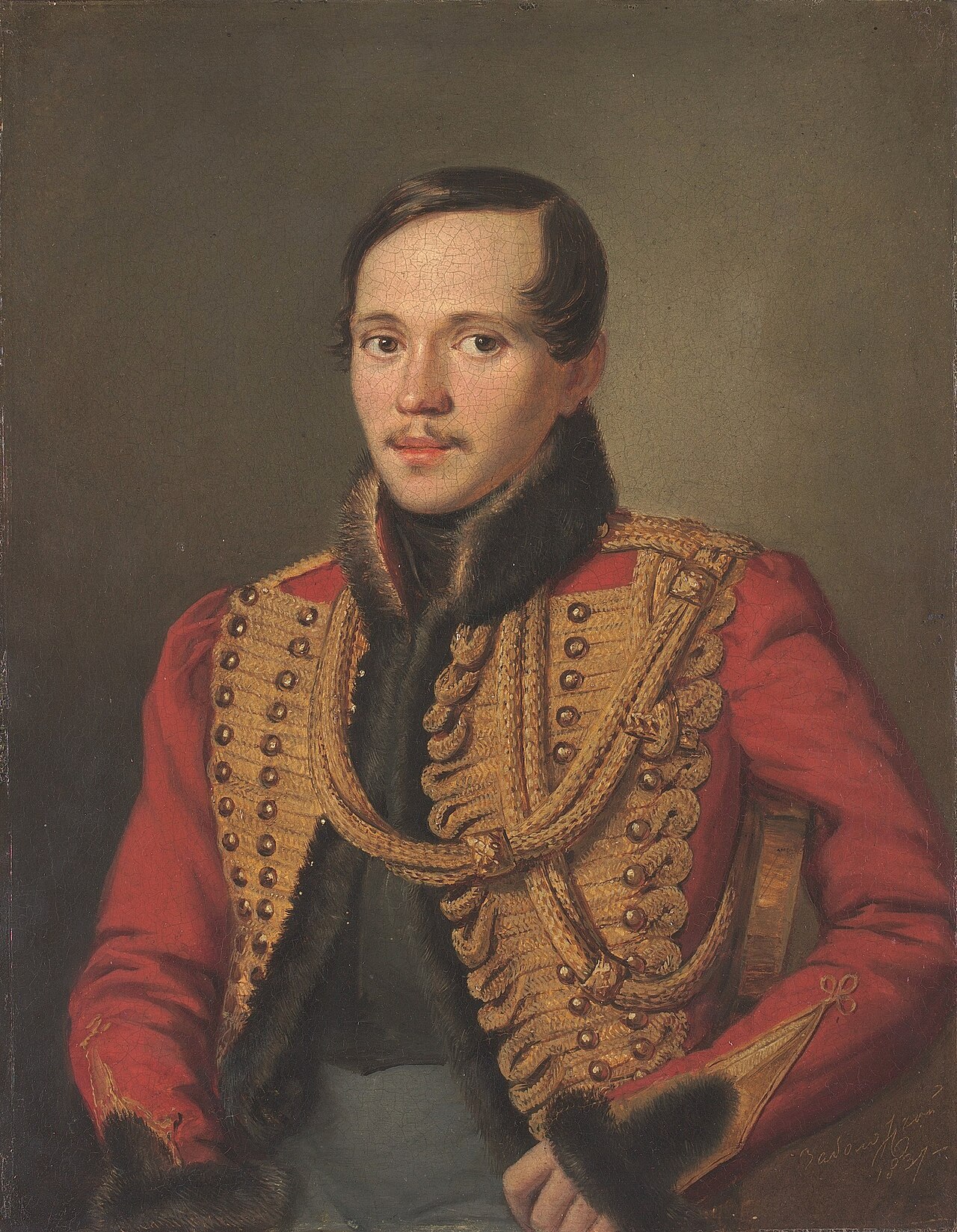 Mikhail Lermontov by Petr Zabolotskiy