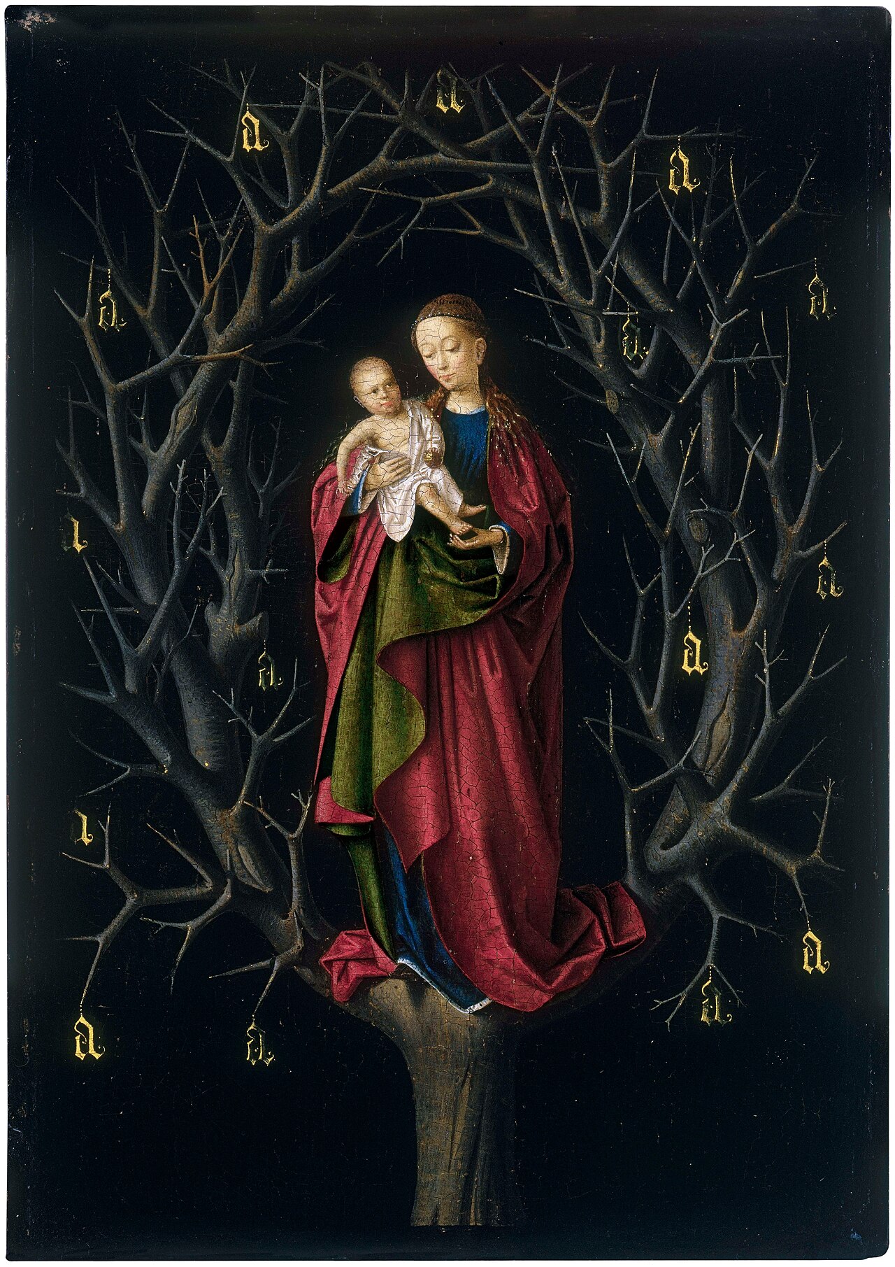 Madonna of the Dry Tree by Petrus Christus