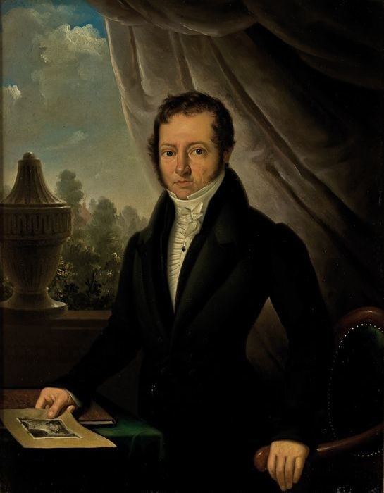 Portrait of Christiaan Bernet (1770-1832) by Petrus van Schendel