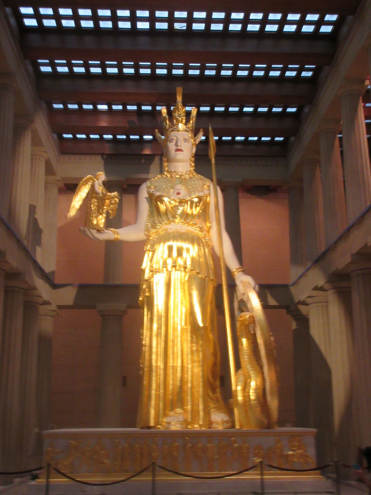 Athena Parthenos by Phidias
