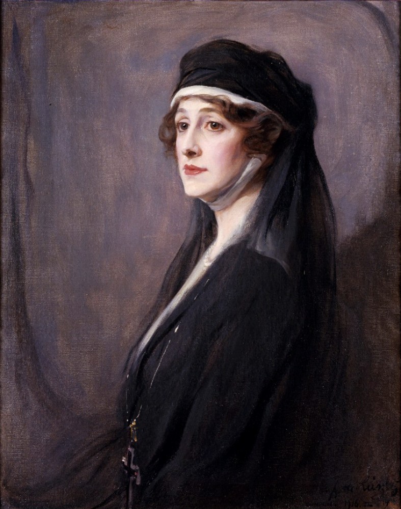 Portrait of Grace Elvina Hinds, Marchioness Curzon of Kedleston (1877-1958) by Philip de László