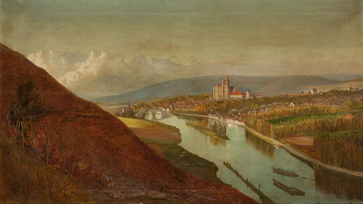 Sens from the Vineyards by Philip Gilbert Hamerton
