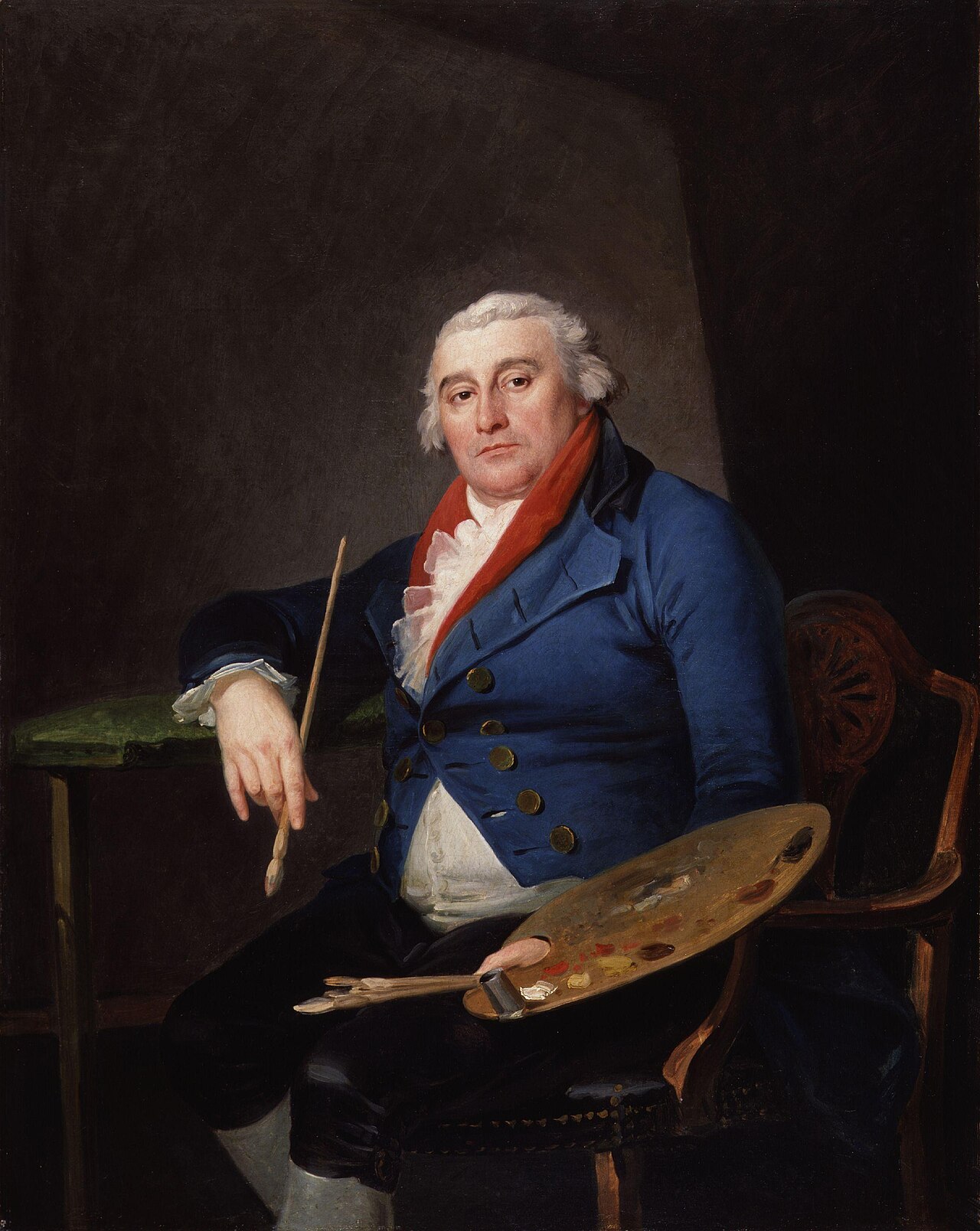 Portrait of Philip James de Loutherbourg