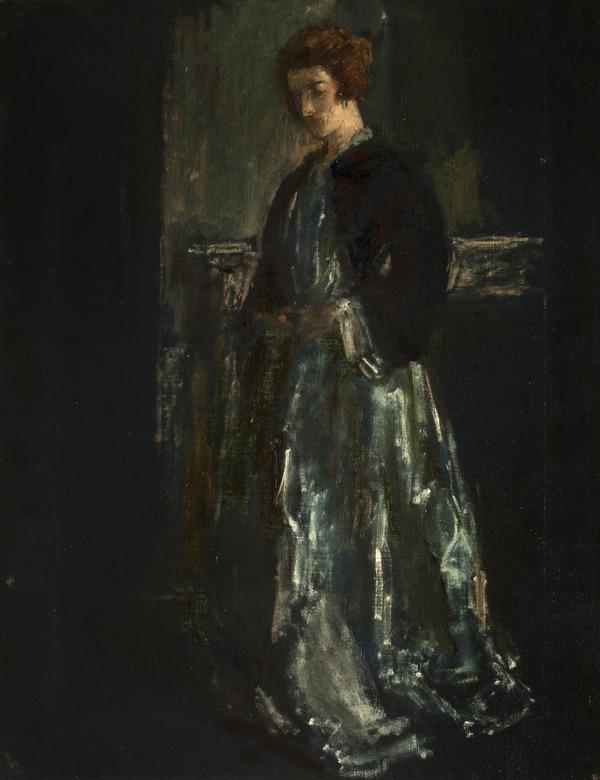 The Blue Dress by Philip Wilson Steer