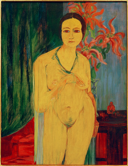 Yellow nude by Philipp Bauknecht