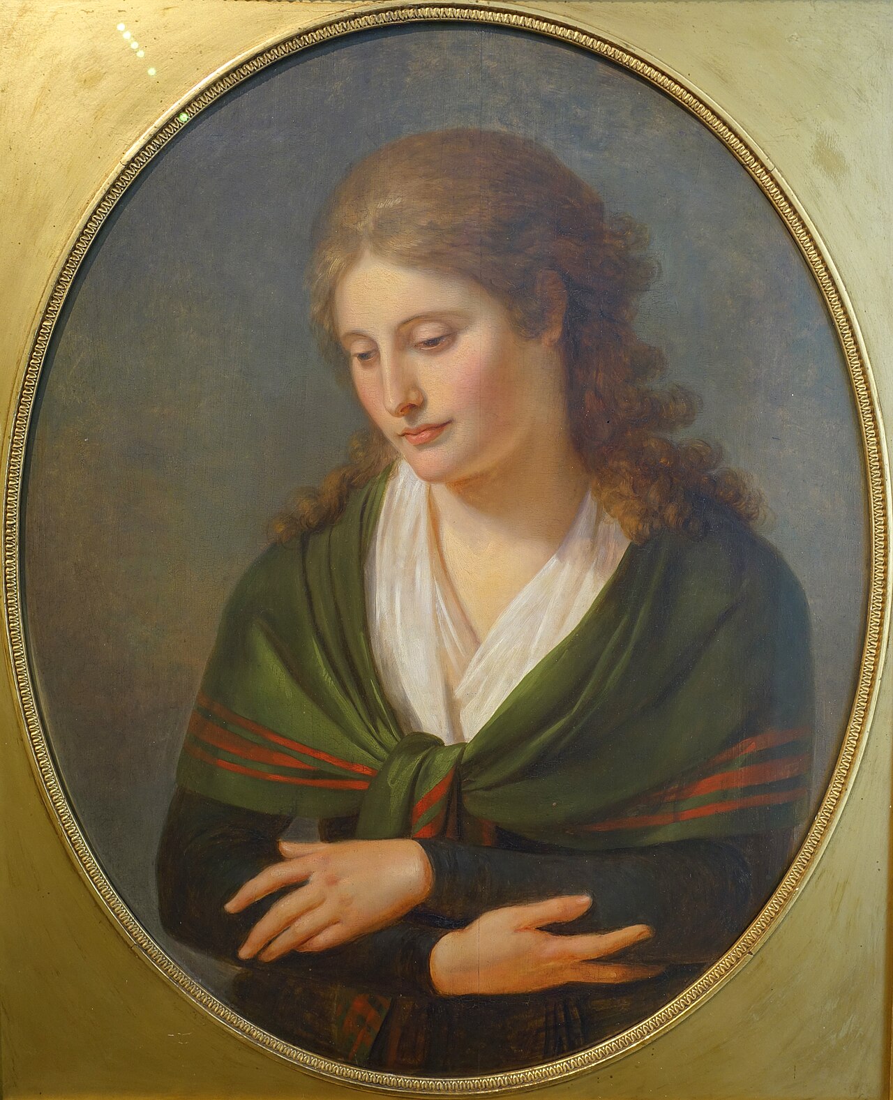 Portrait of a young woman by Philipp Friedrich von Hetsch
