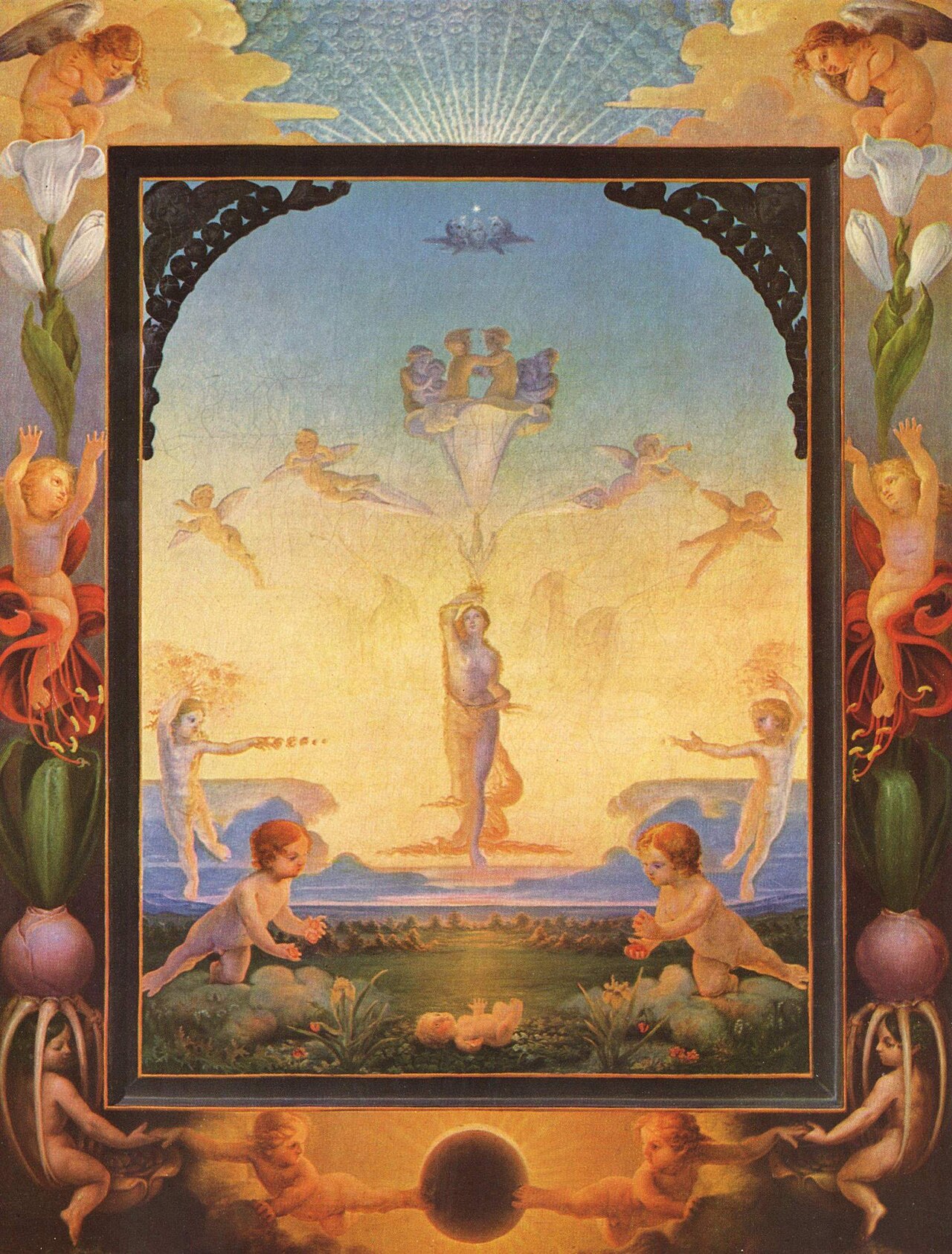 The Morning by Philipp Otto Runge