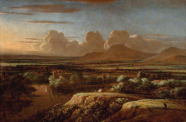 Panoramic Landscape with Mountains, 1675 by Philips Koninck