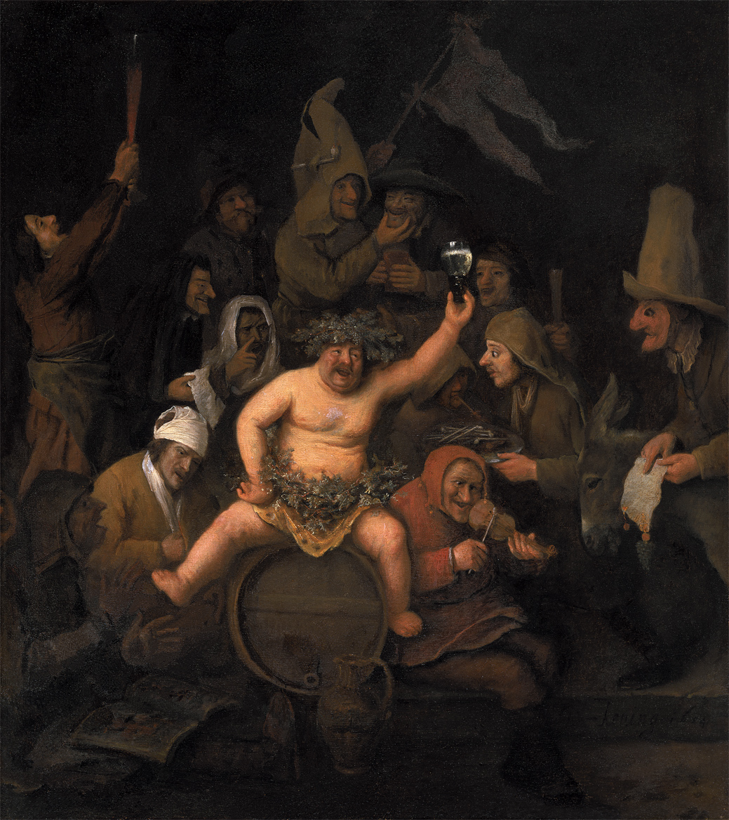 The Feast of Bacchus by Philips Koninck