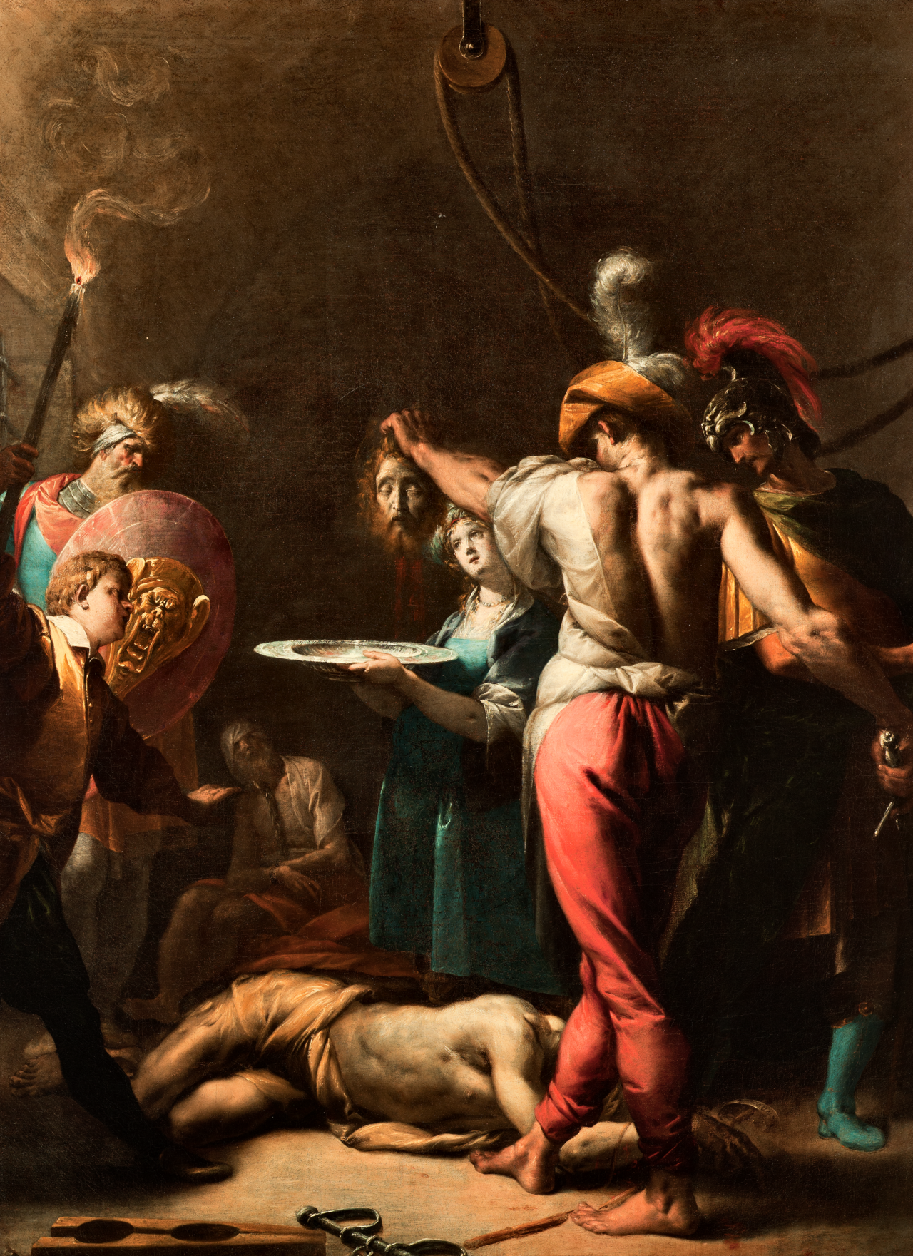 Beheading of John the Baptist by Pier Francesco Mazzucchelli