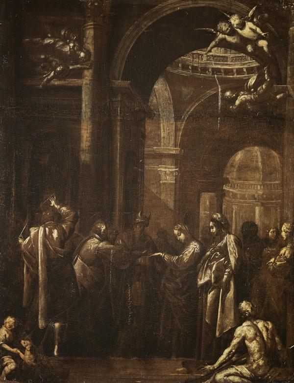Marriage of the Virgin by Pier Francesco Mazzucchelli