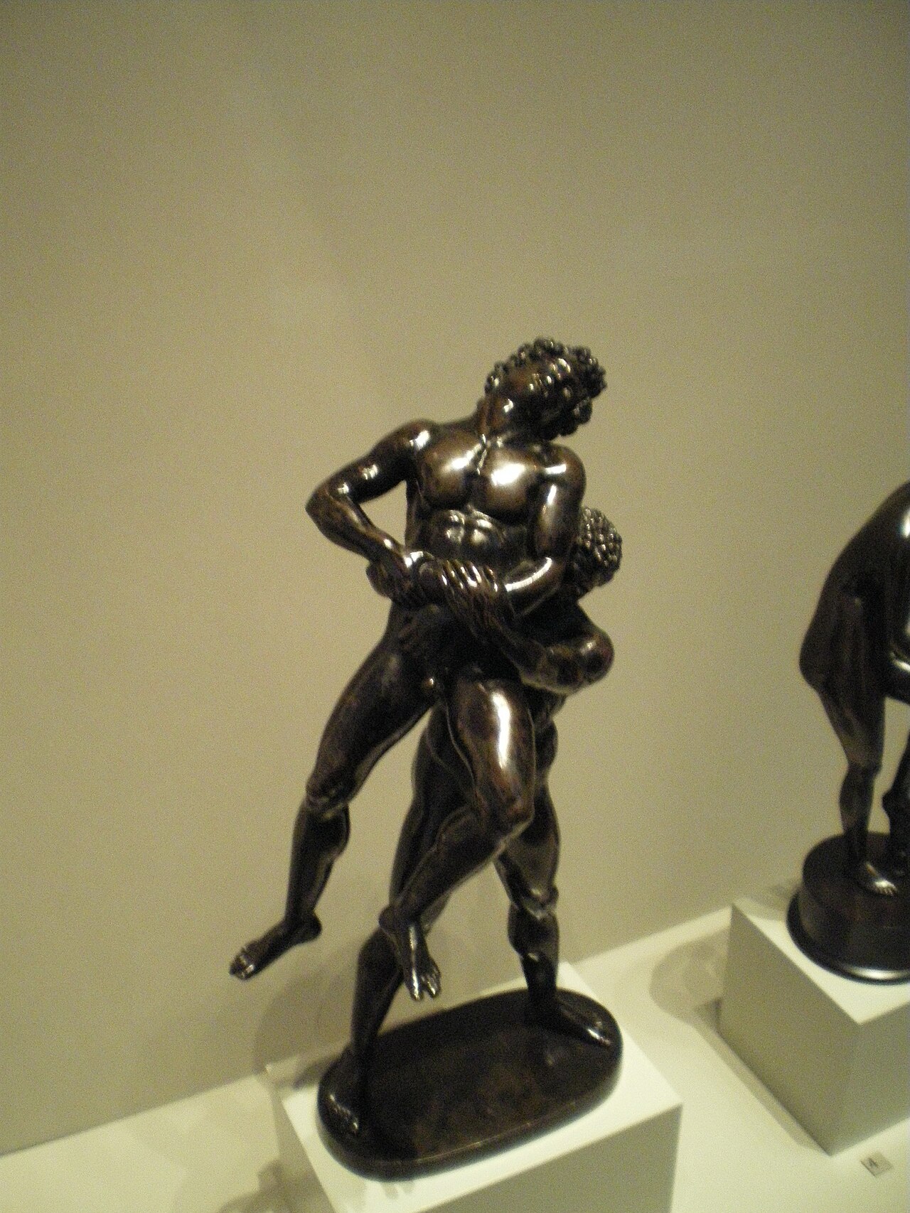 Hercules and Antaeus by Pier Jacopo Alari Bonacolsi