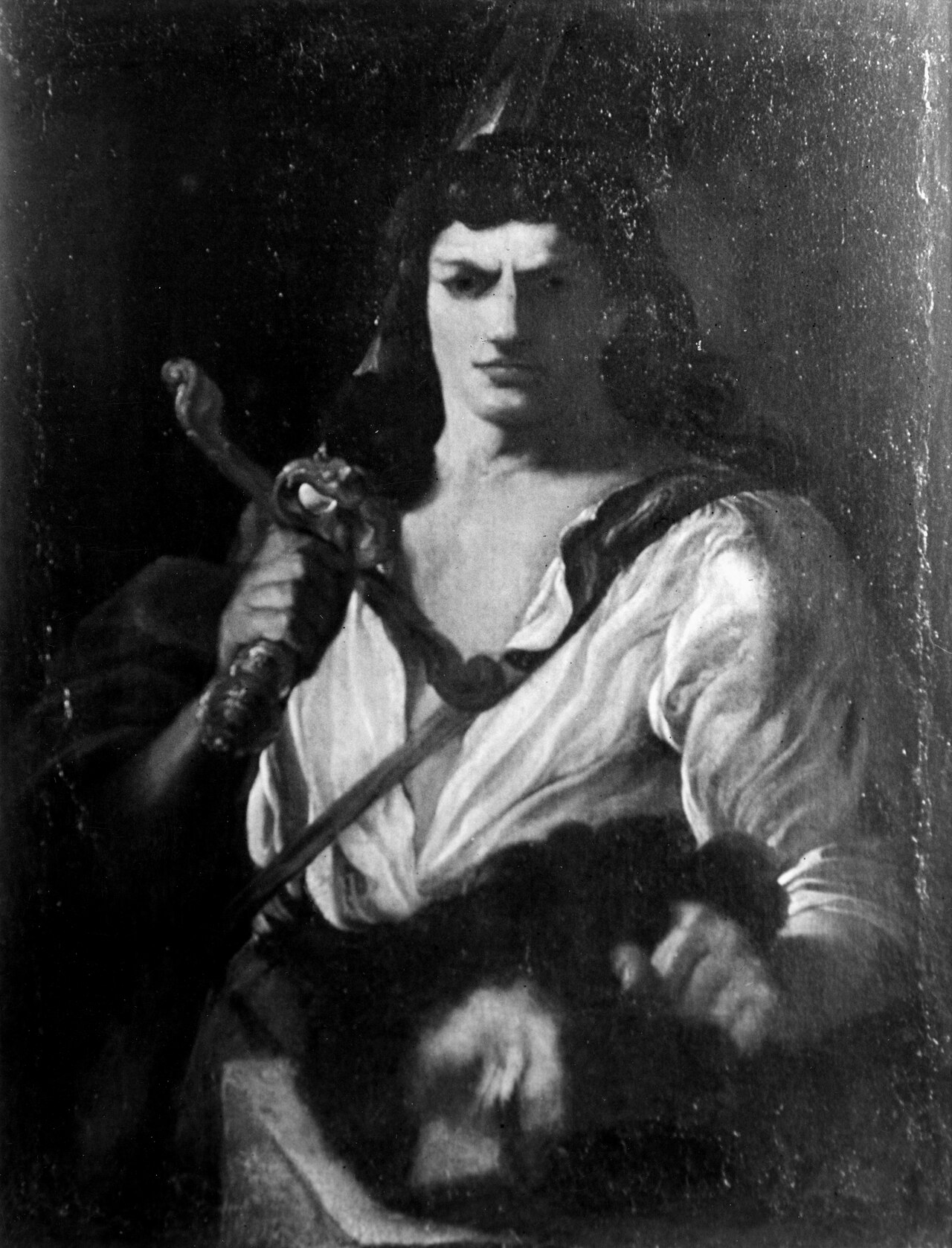David with Goliath's Head by Pier Leone Ghezzi
