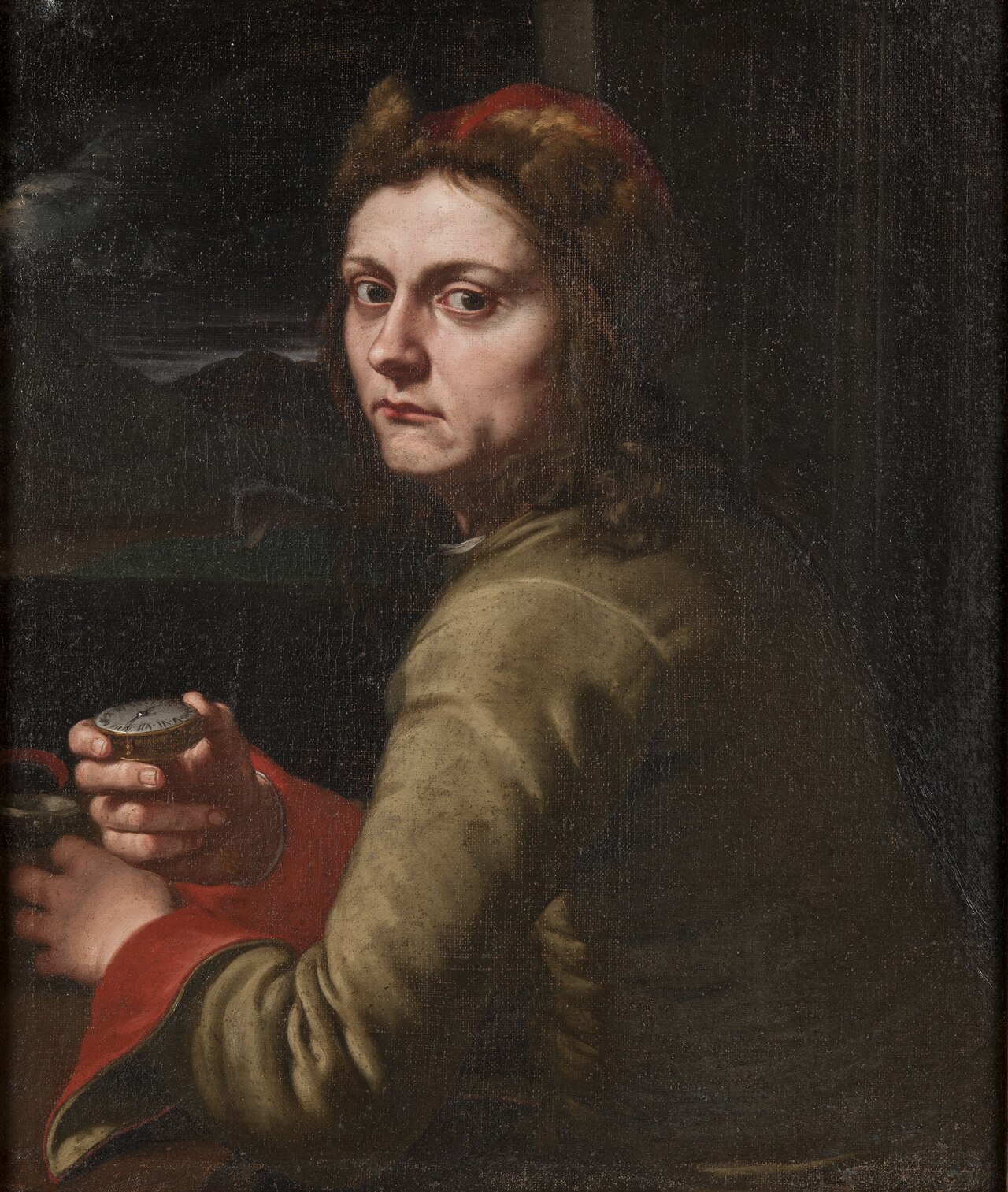 Portrait of a Watchmaker by Pier Leone Ghezzi
