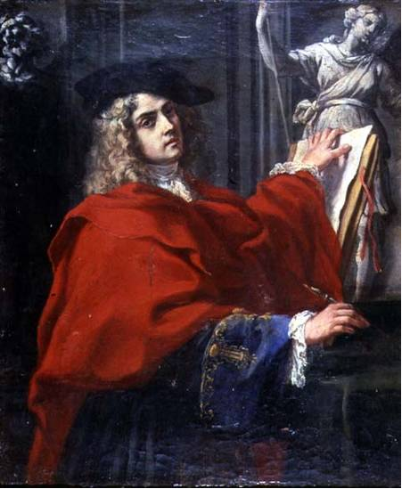 Self-portrait by Pier Leone Ghezzi