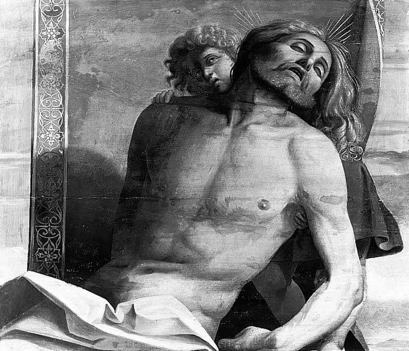 Dead Christ, Supported by Angels by Pier Maria Pennacchi