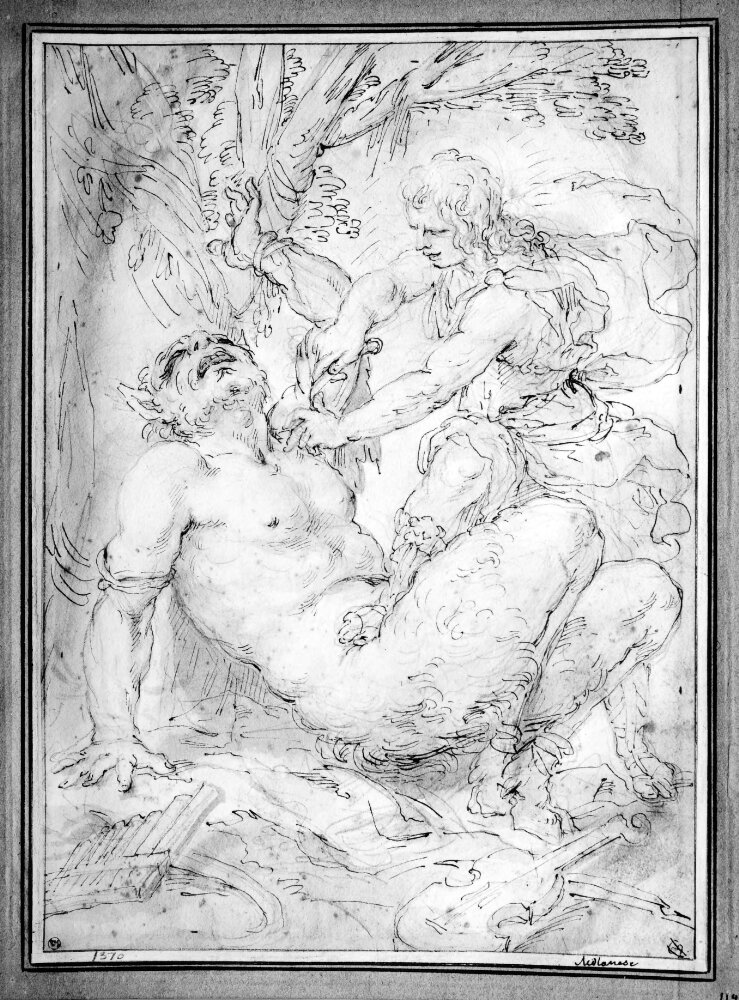 Apollo and Marsyas by Pierfrancesco Cittadini