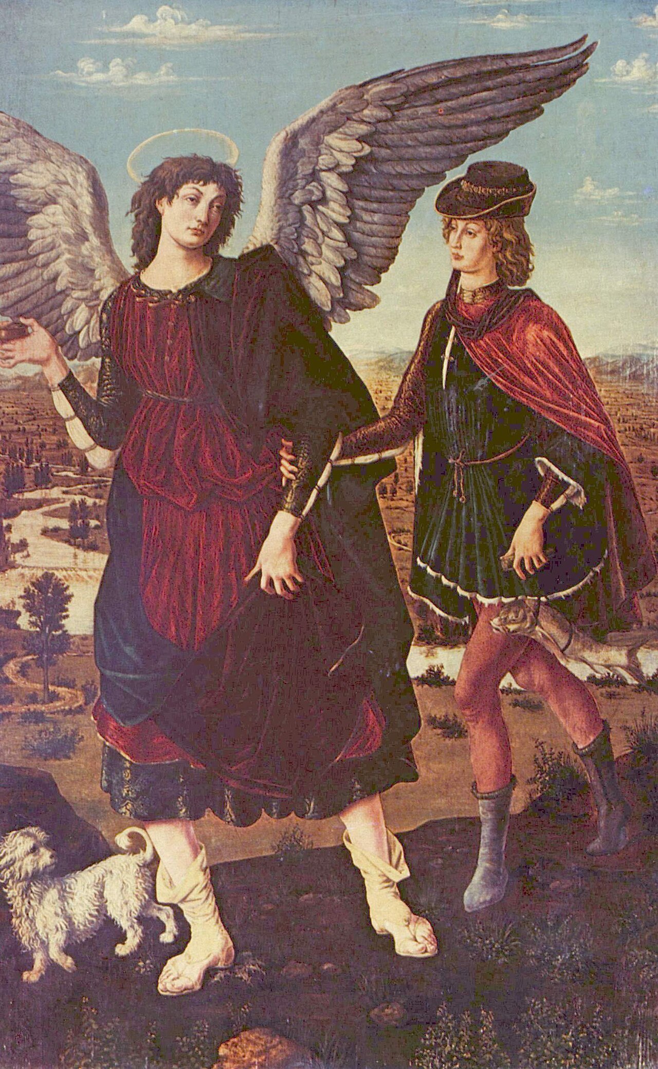 Tobias and the Angel by Piero del Pollaiuolo