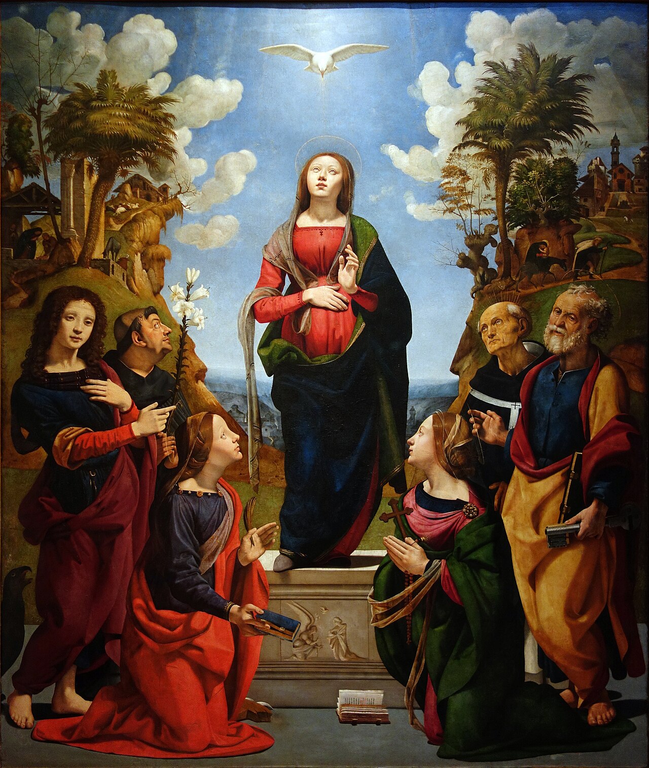 Incarnation of Jesus by Piero di Cosimo by Piero di Cosimo
