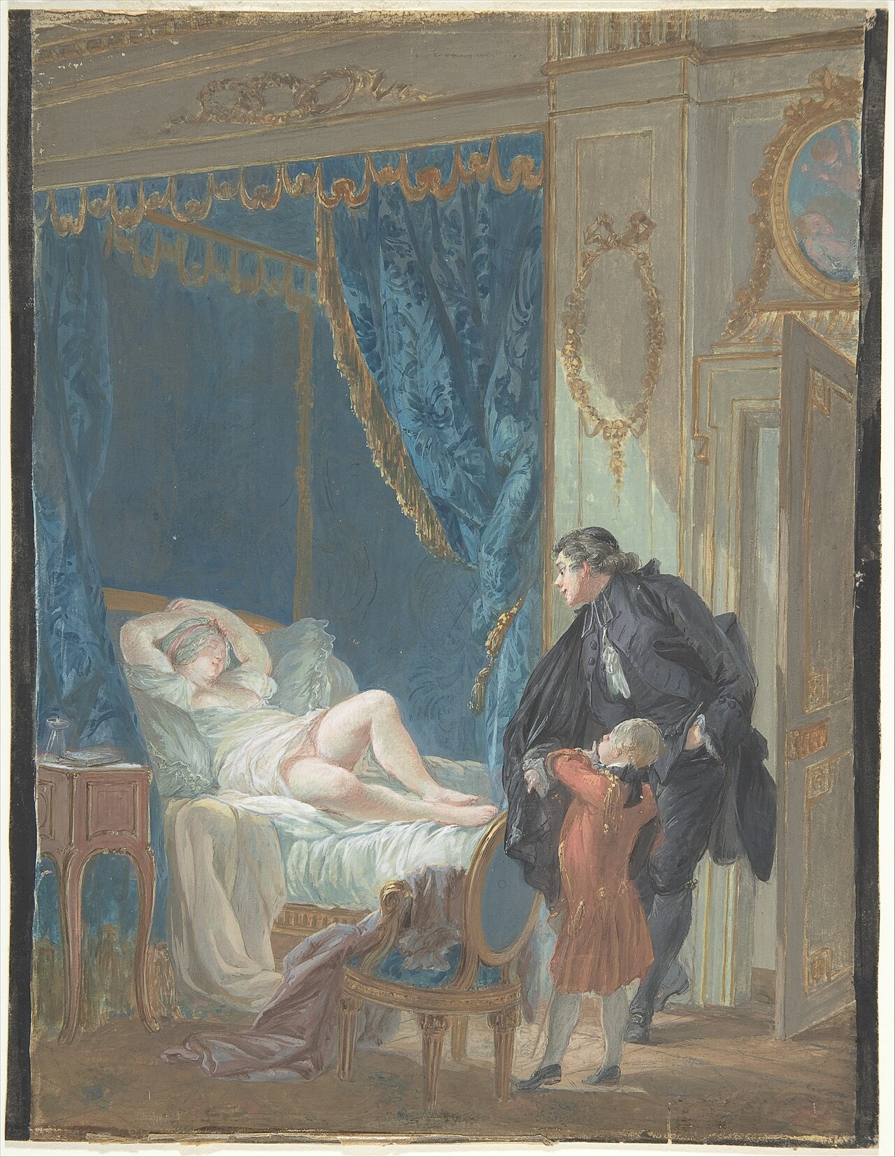 Le Matin (Morning) by Pierre-Antoine Baudouin