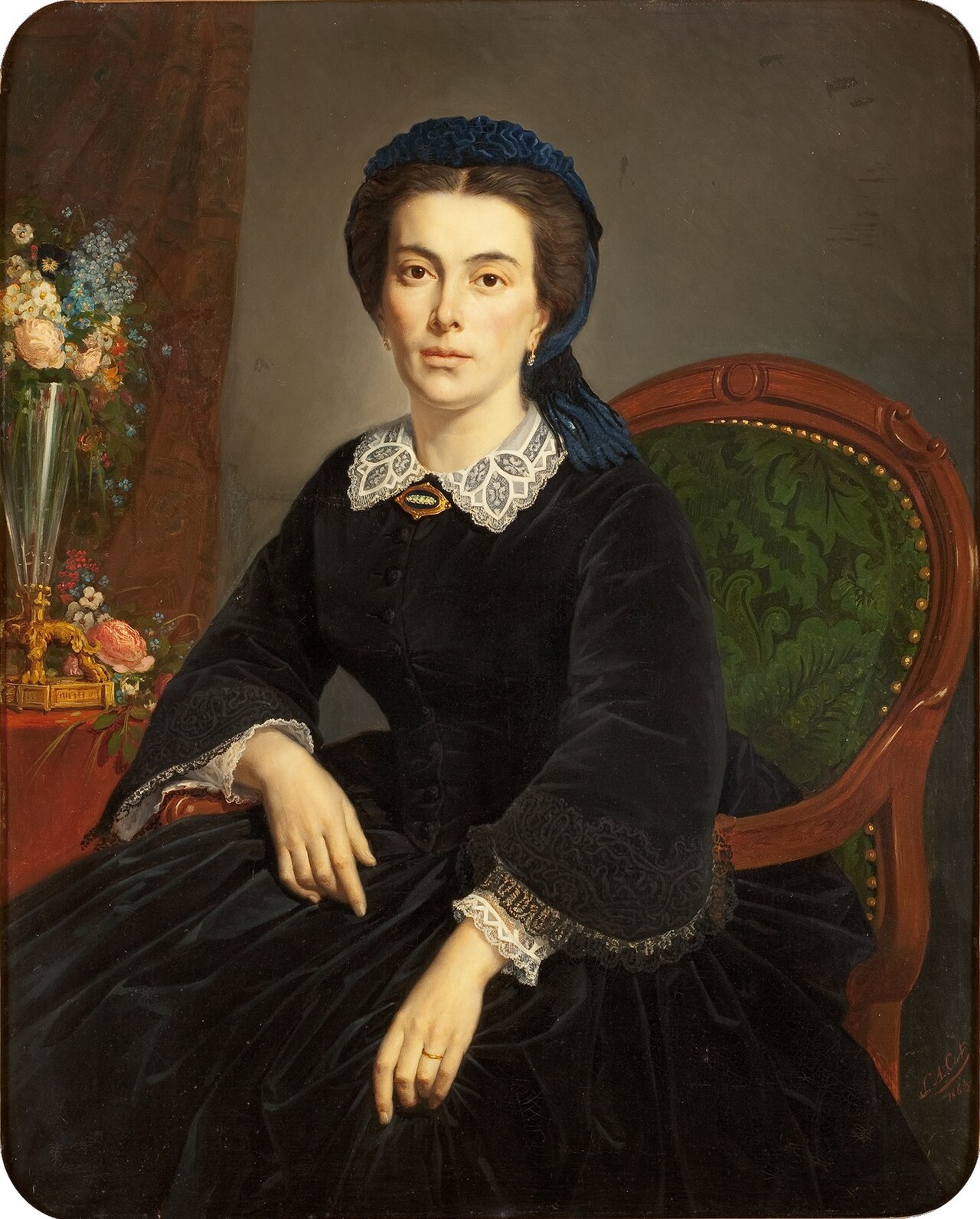 Portrait de Madame Gervais by Pierre Auguste Cot