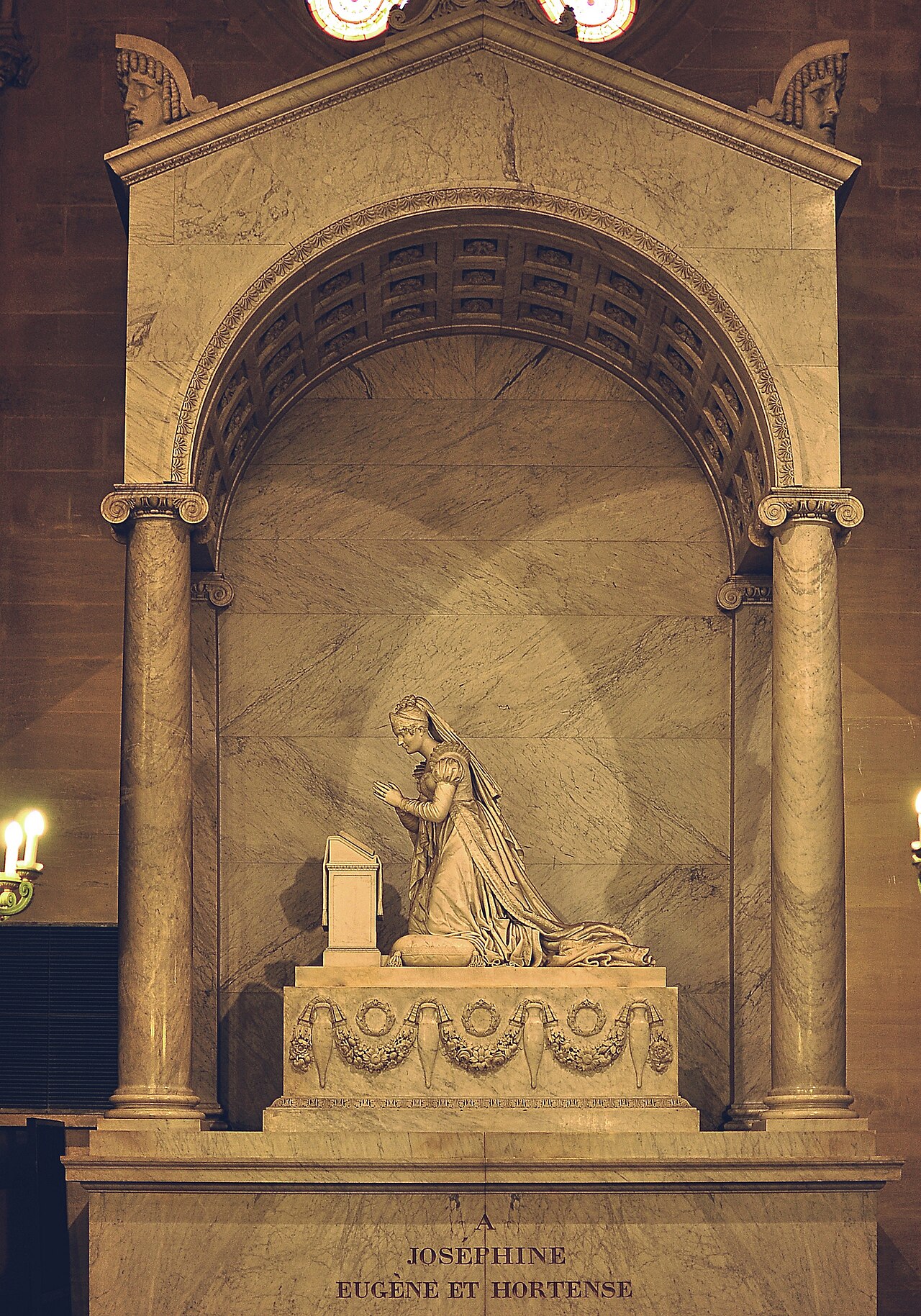 Grave of empress Joséphine de Beauharnais by Pierre Cartellier