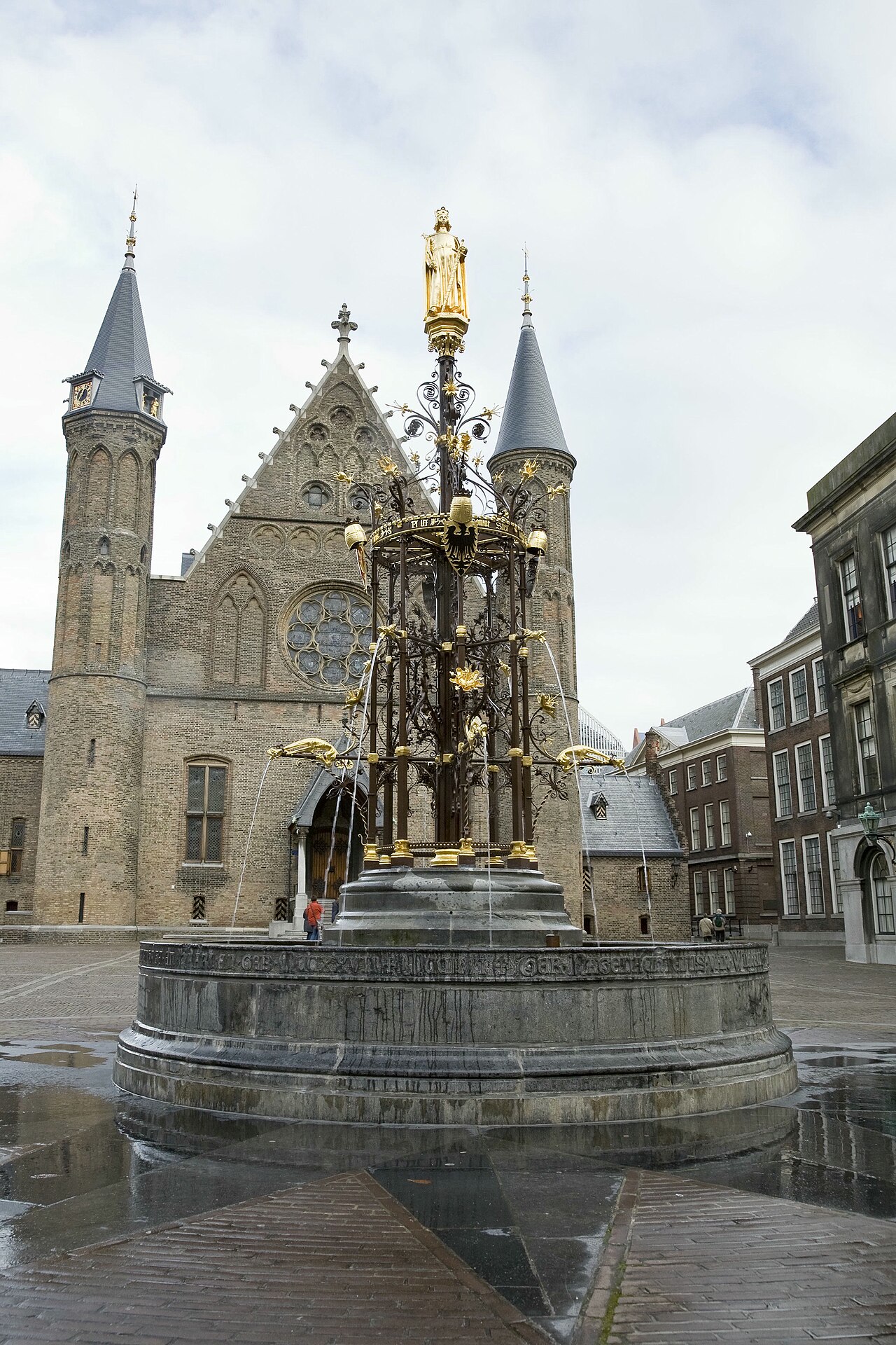 Binnenhof Fountain by Pierre Cuypers