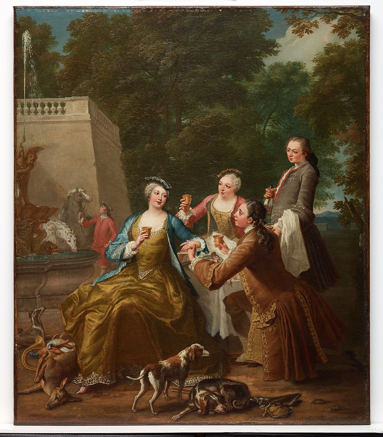 Apres la Chasse by Pierre Dulin