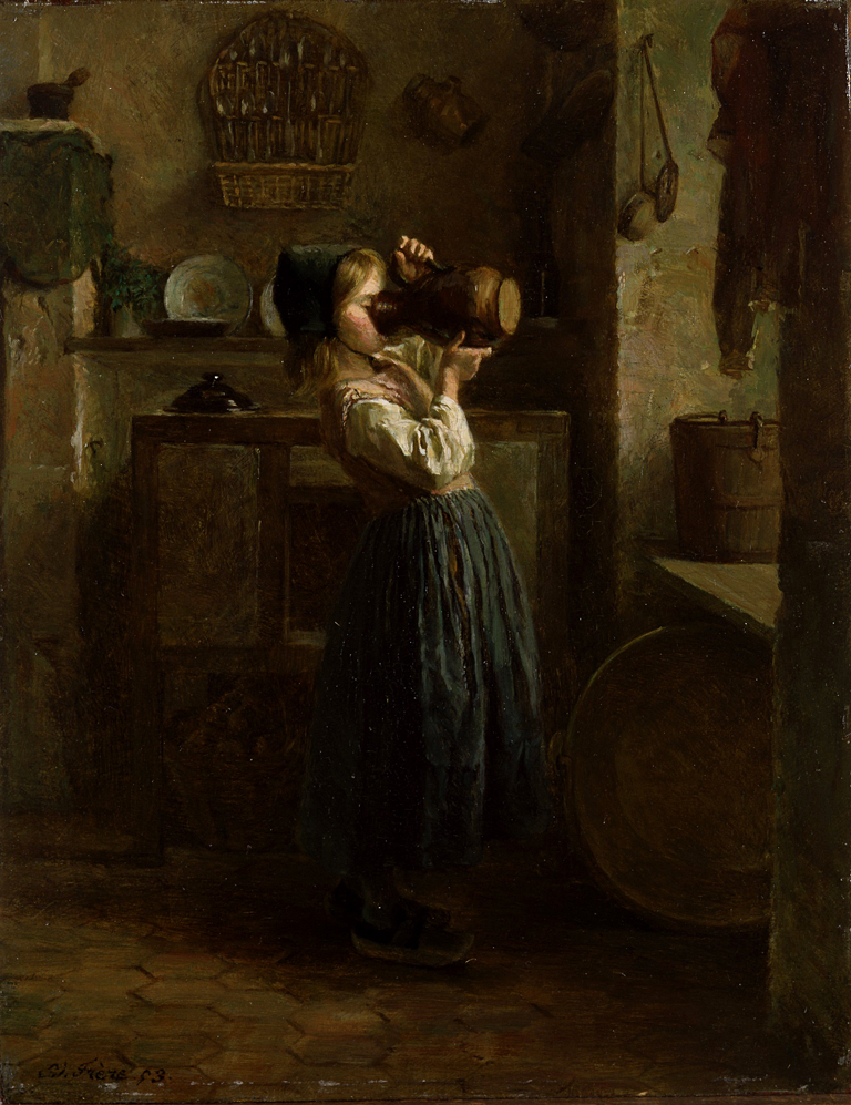 Helping Herself by Pierre Édouard Frère