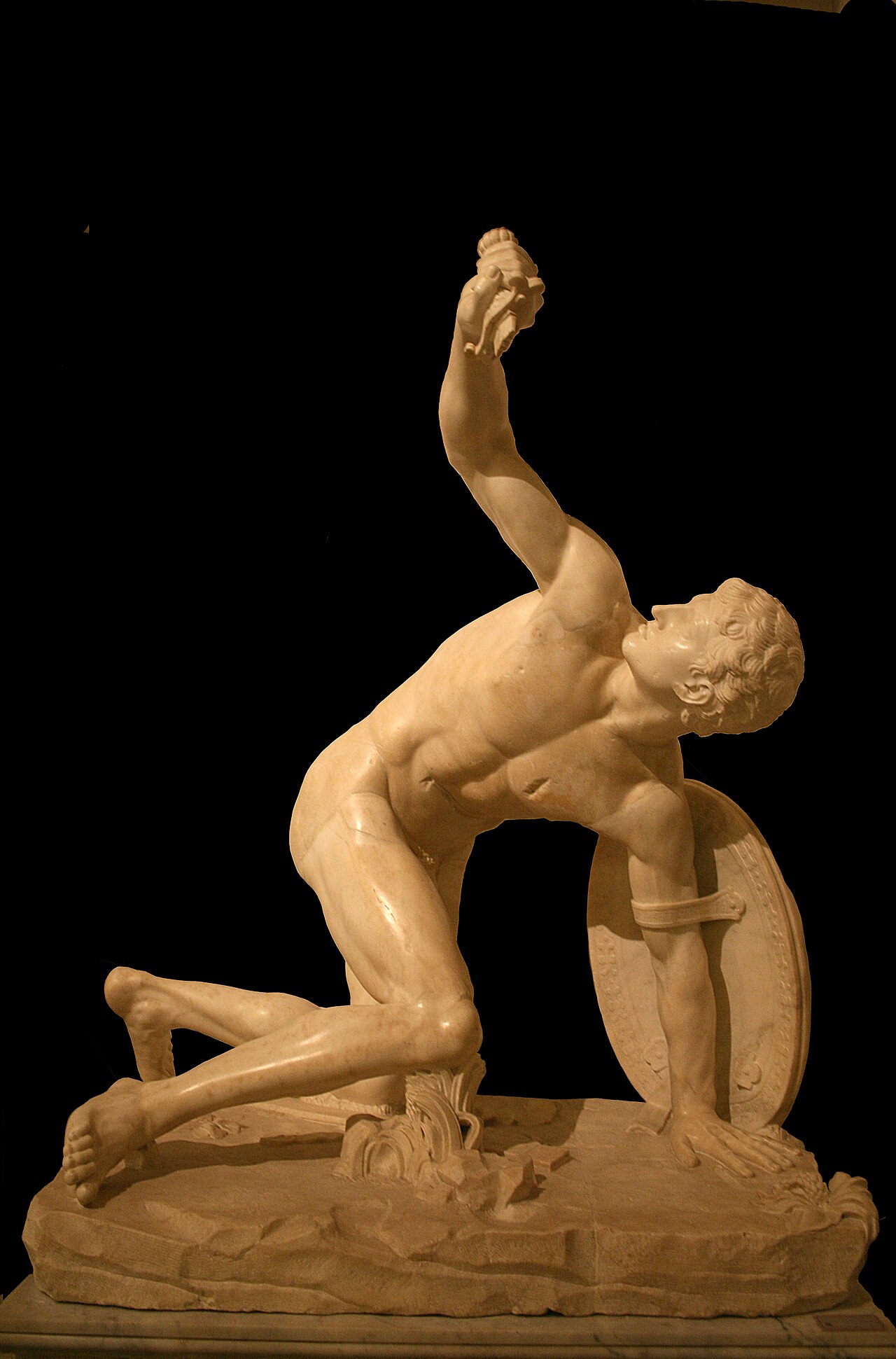 Wounded warrior by Pierre-Étienne Monnot