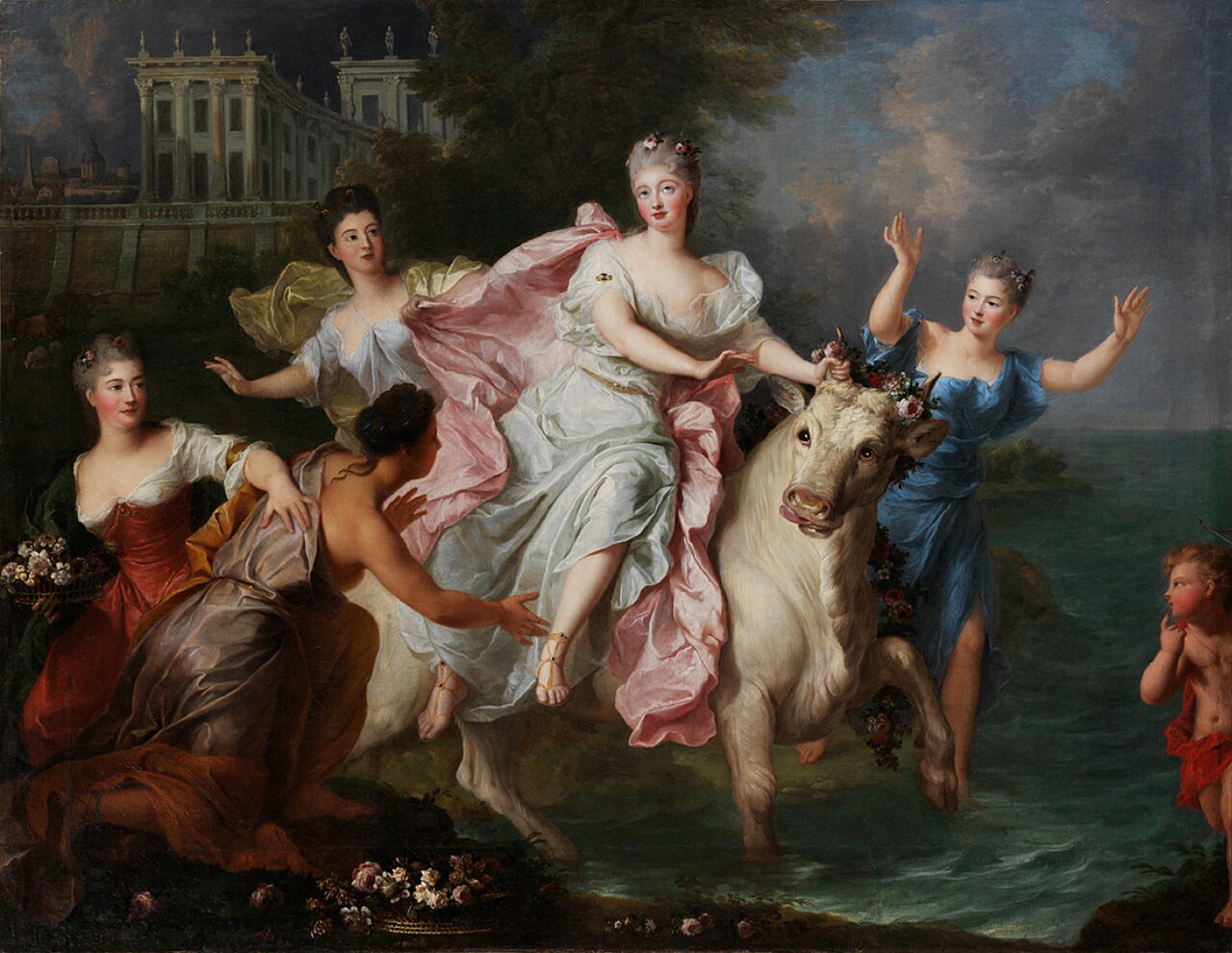 The Rape of Europa by Pierre Gobert