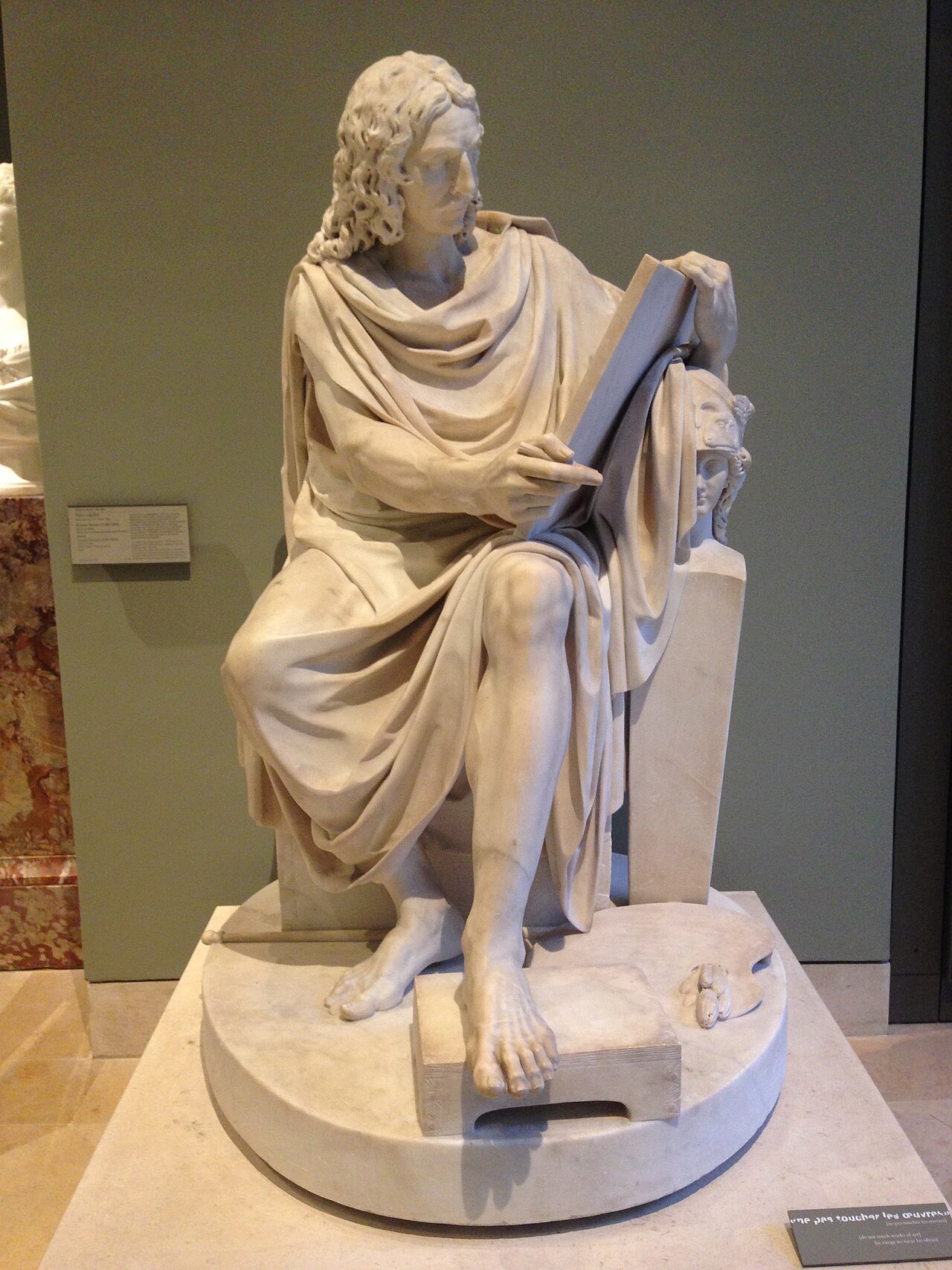 Nicolas Poussin by Pierre Julien